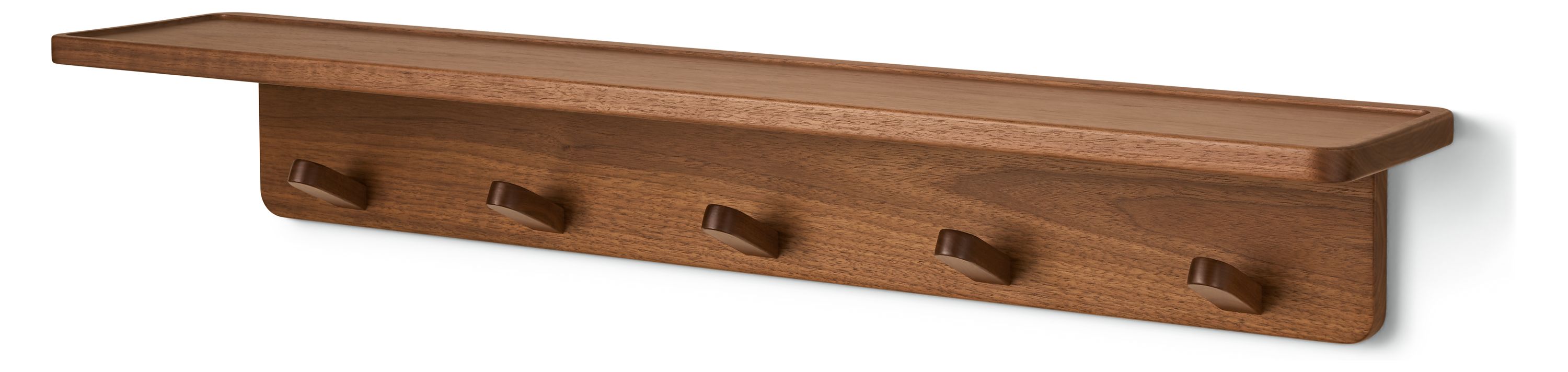 Enzo 36w 6.5d 5h Wall Shelf with Hooks