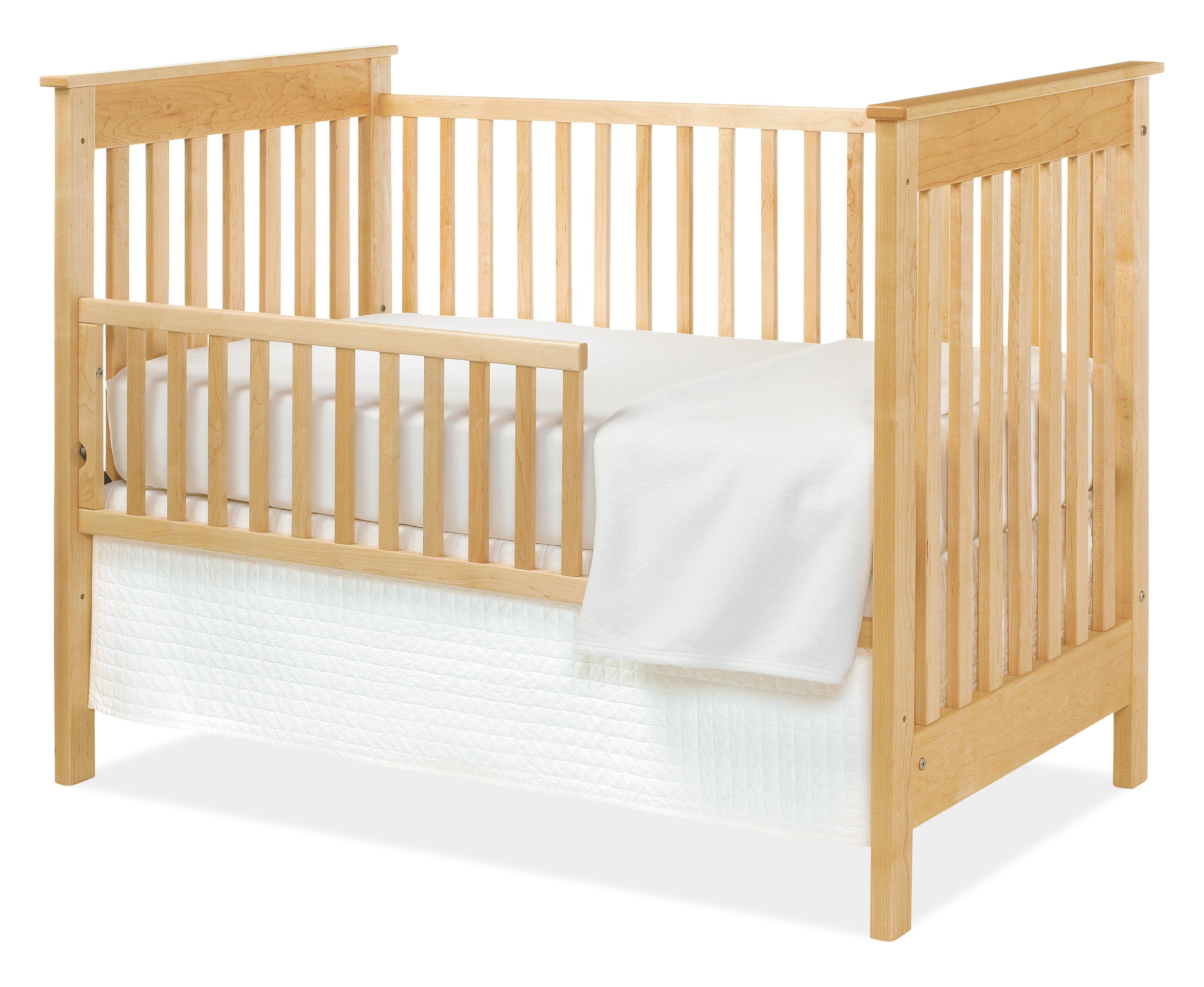 Nest Crib to Toddler Conversion Rail in Maple