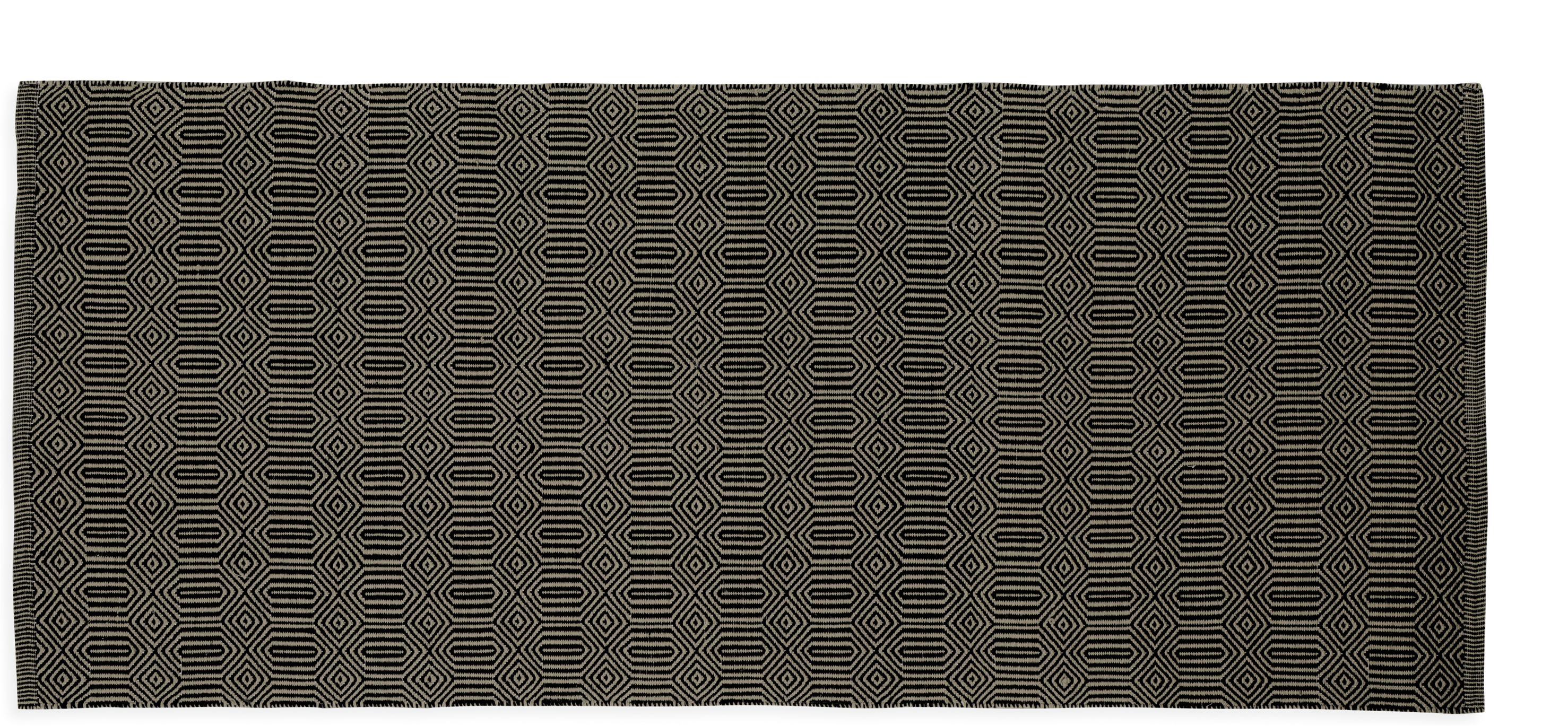 Sequence 2'6"x9' Runner in Khaki/Black