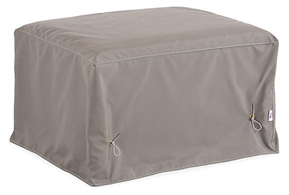 Outdoor Cover for Ottoman 31w 27d 17h with Hooks