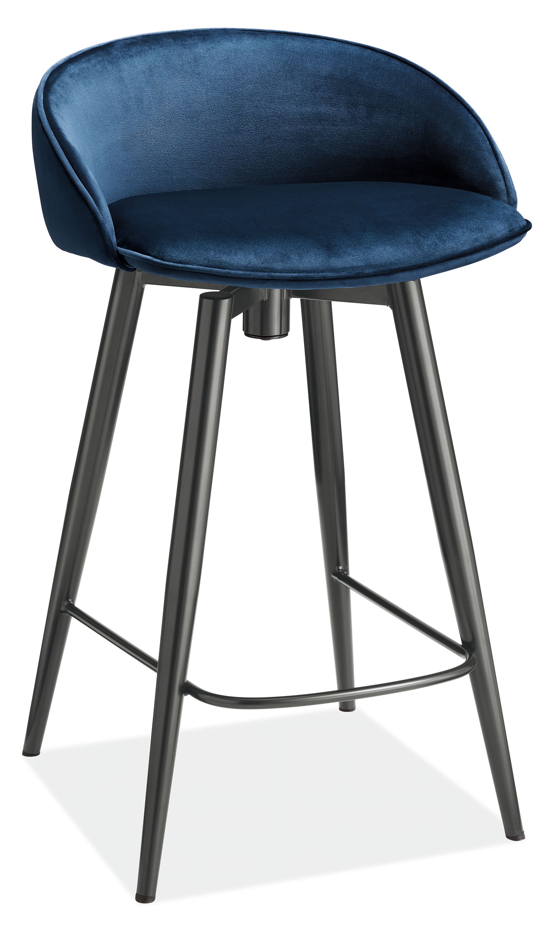 Sylvan Swivel Counter Stool Modern Dining Room Kitchen