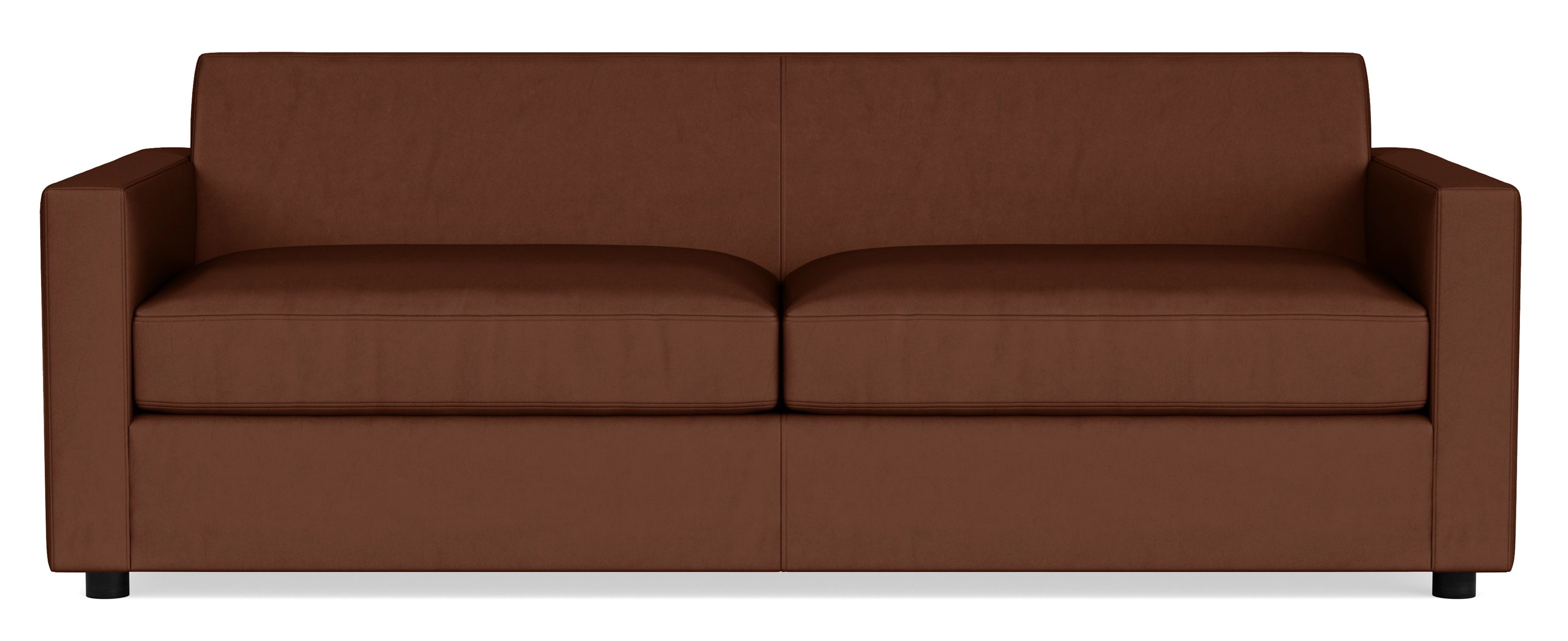 Alex 84" Sofa in Lecco Cognac Leather