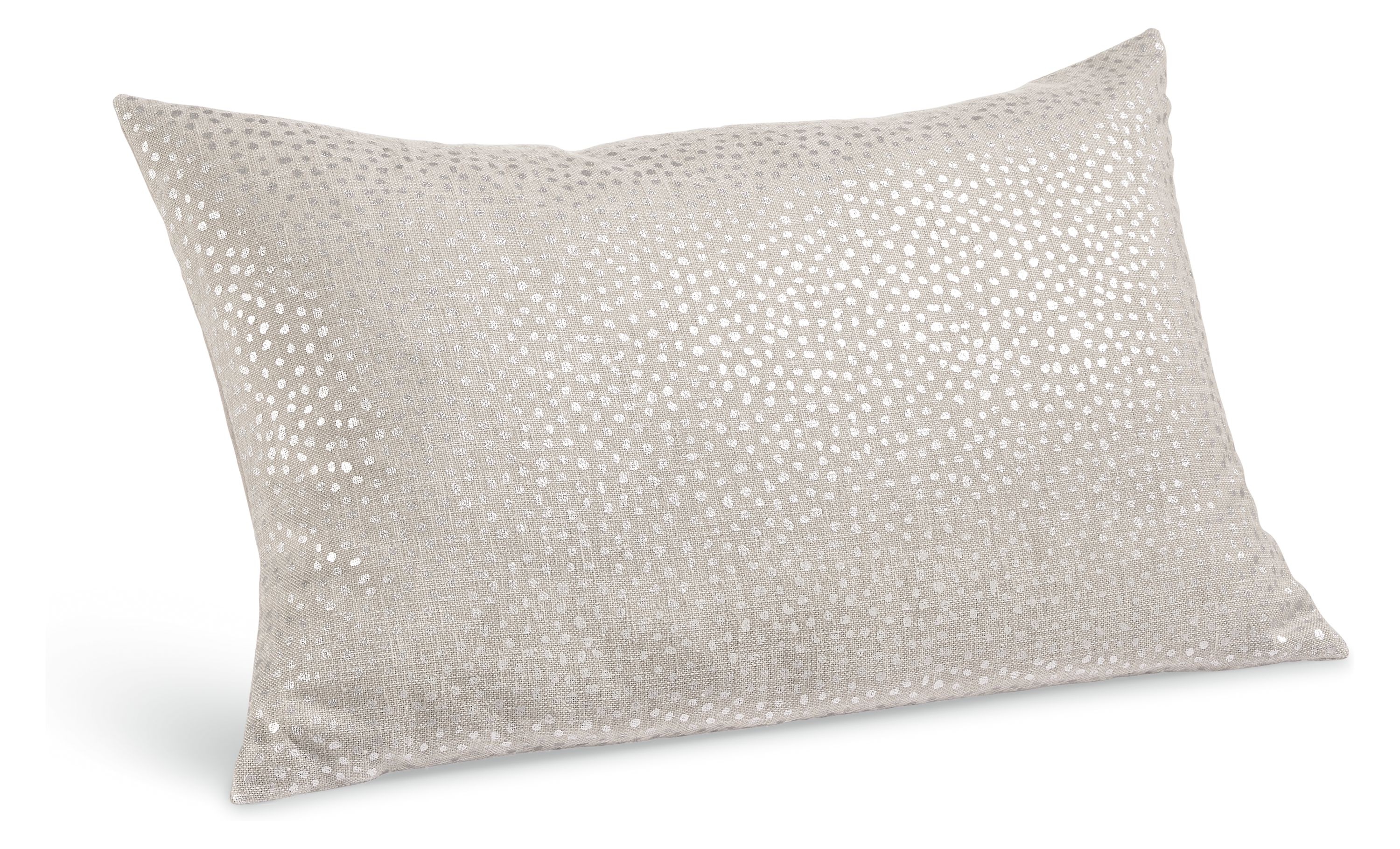 Jiji 20w 13h Throw Pillow in Silver Throw Pillows Home Decor Room