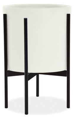Case Study Ceramics Planter with Metal Stand by Room & Board