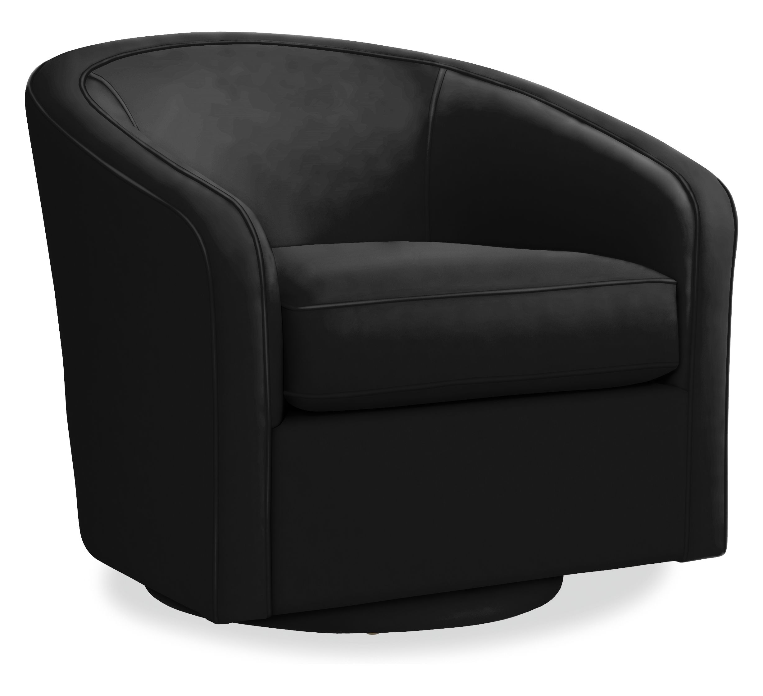 Amos Swivel Chair in Vance Ebony