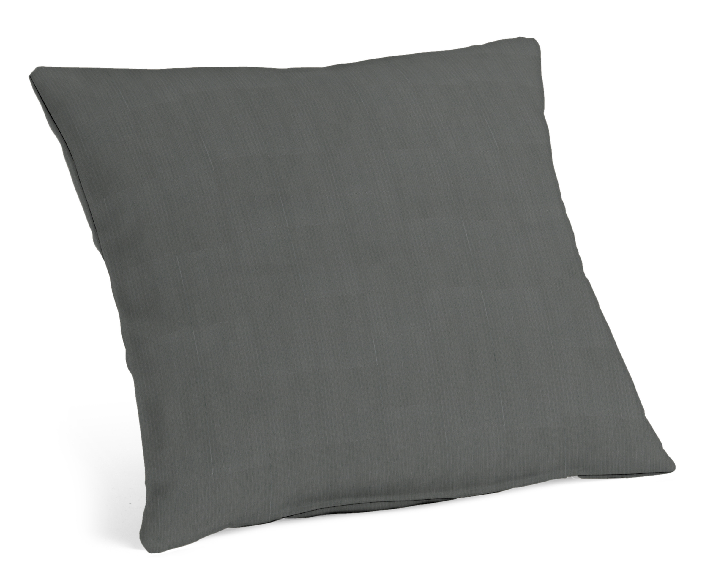 Hue 20w 20h Outdoor Pillow in Sunbrella Canvas Charcoal