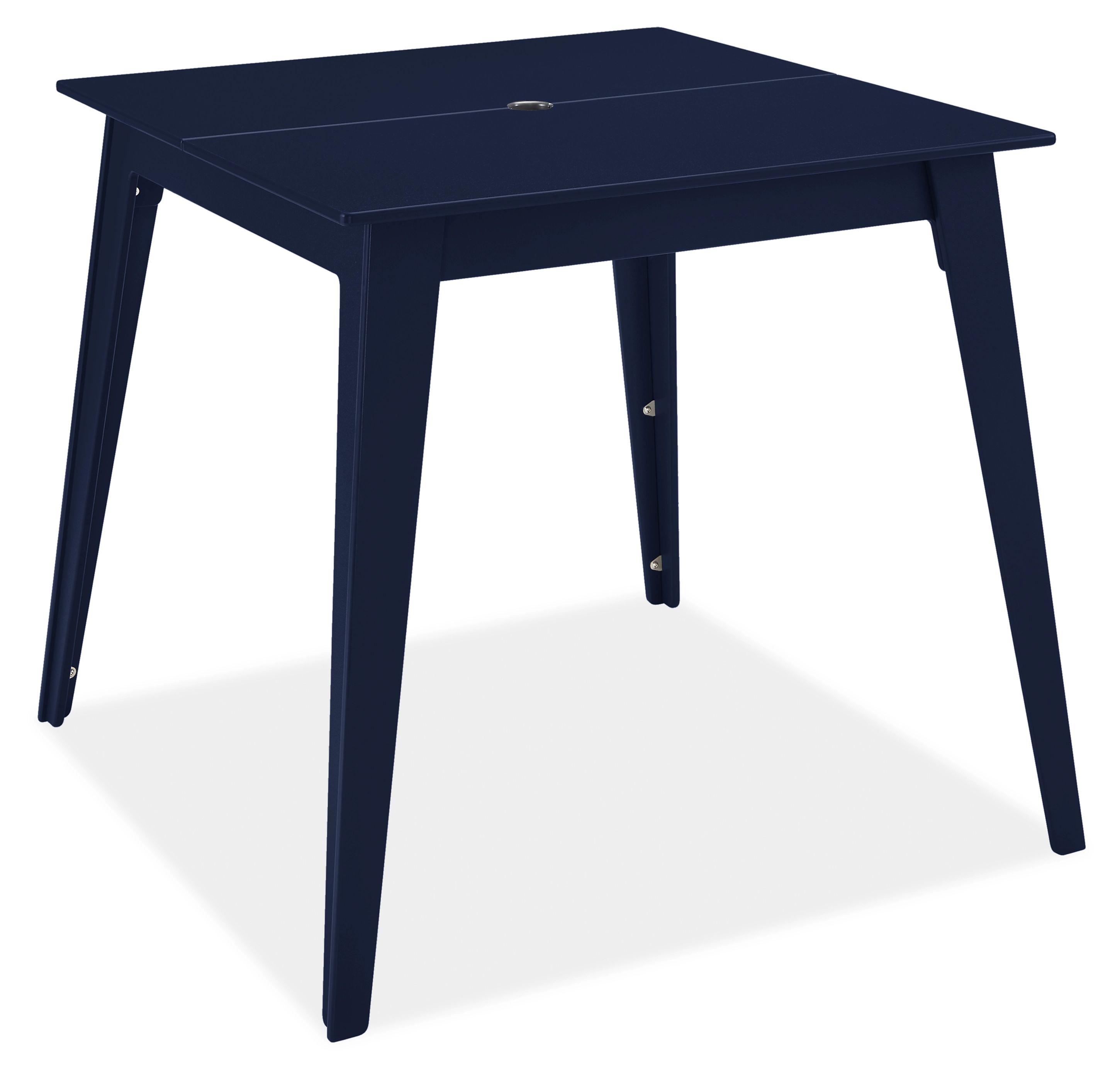 Aspen 36w 36d 36h Counter Table with Umbrella Hole in Navy