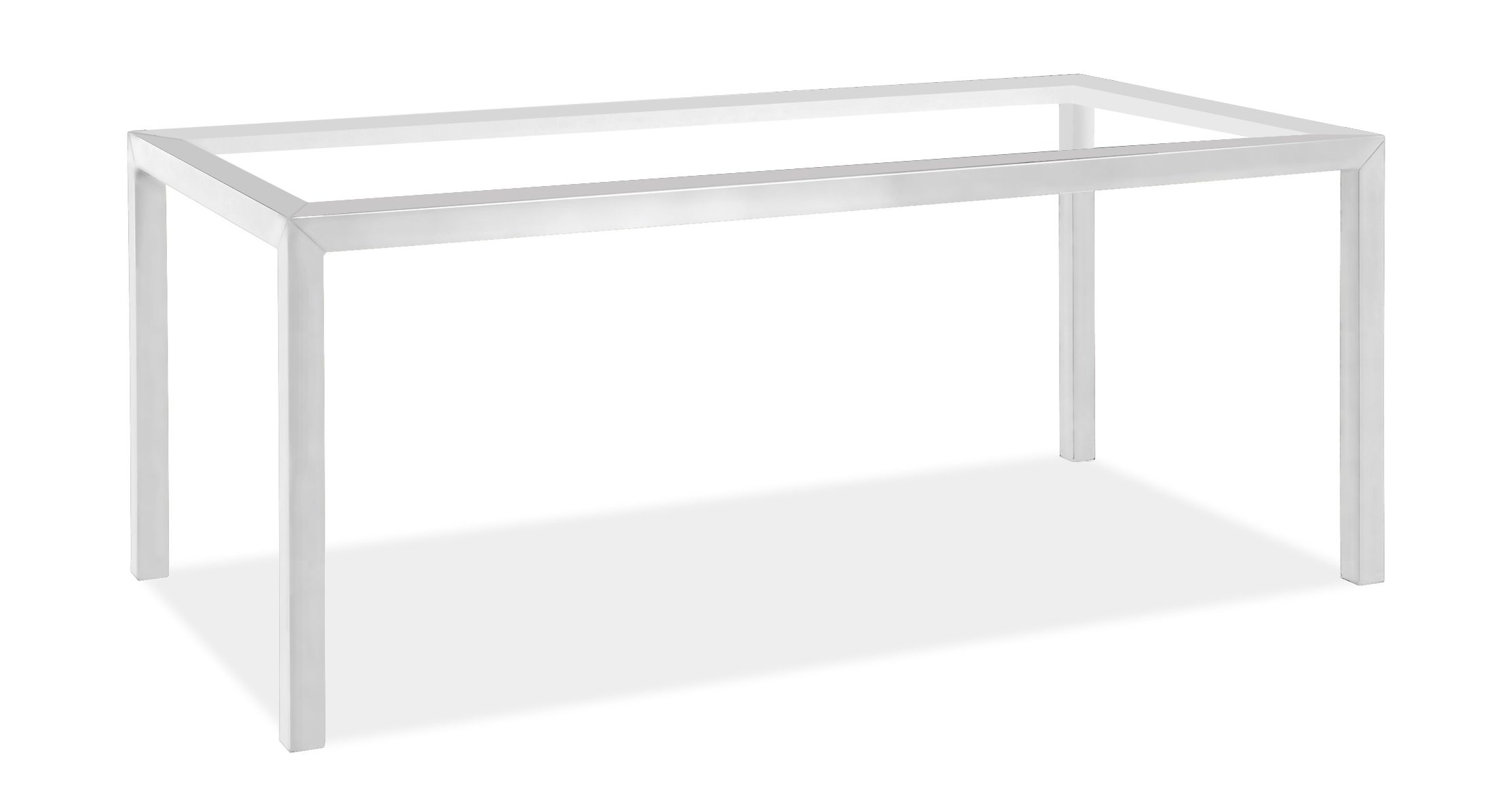 Parsons 76w 42d 30h Base for Indoor Table