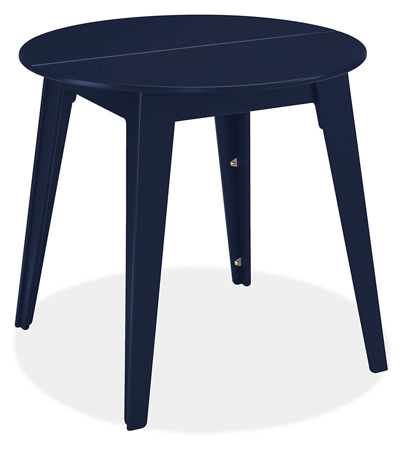 Aspen 36 diam 31h Round Table in Navy