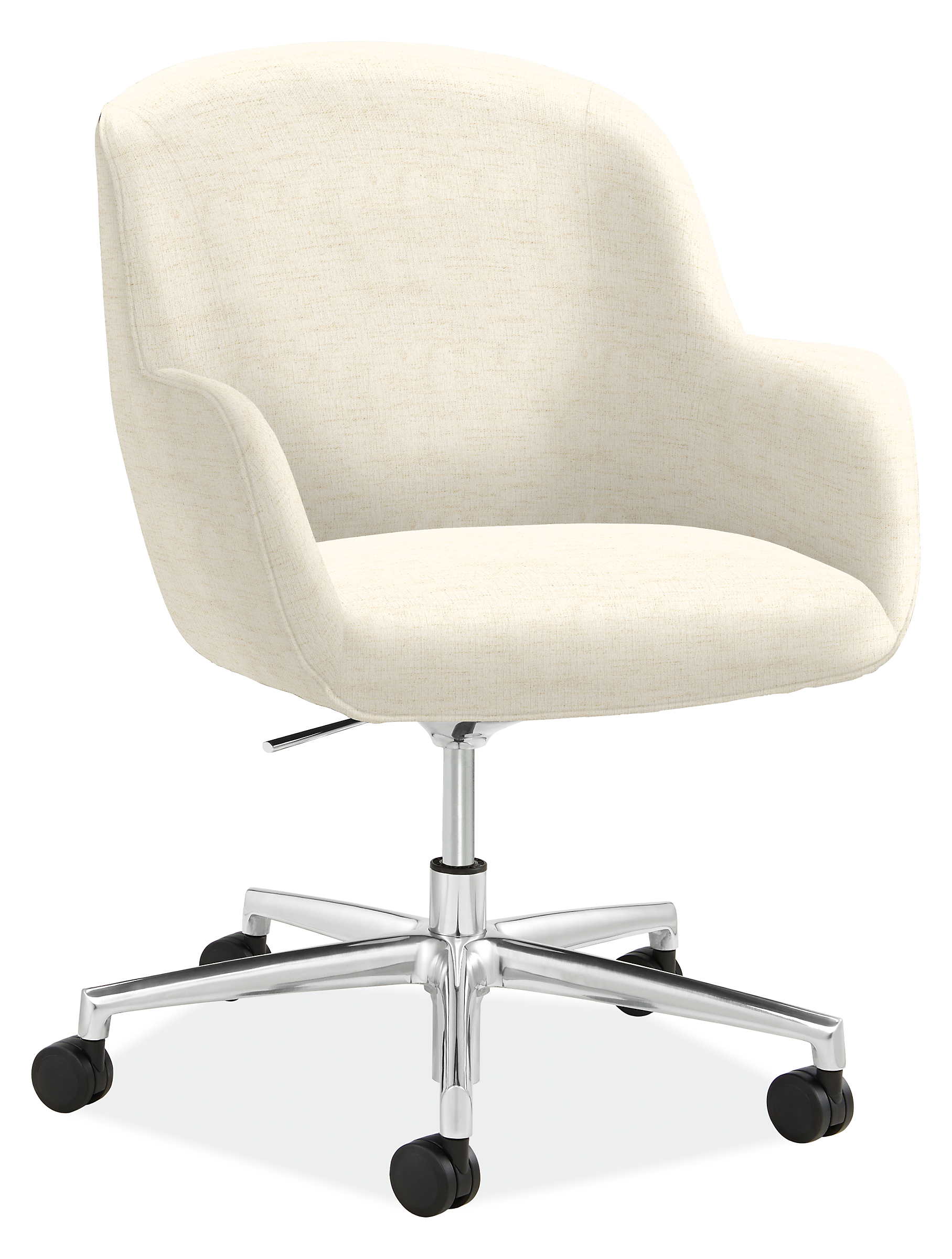 Nico Office Chair in Hawkins Ivory