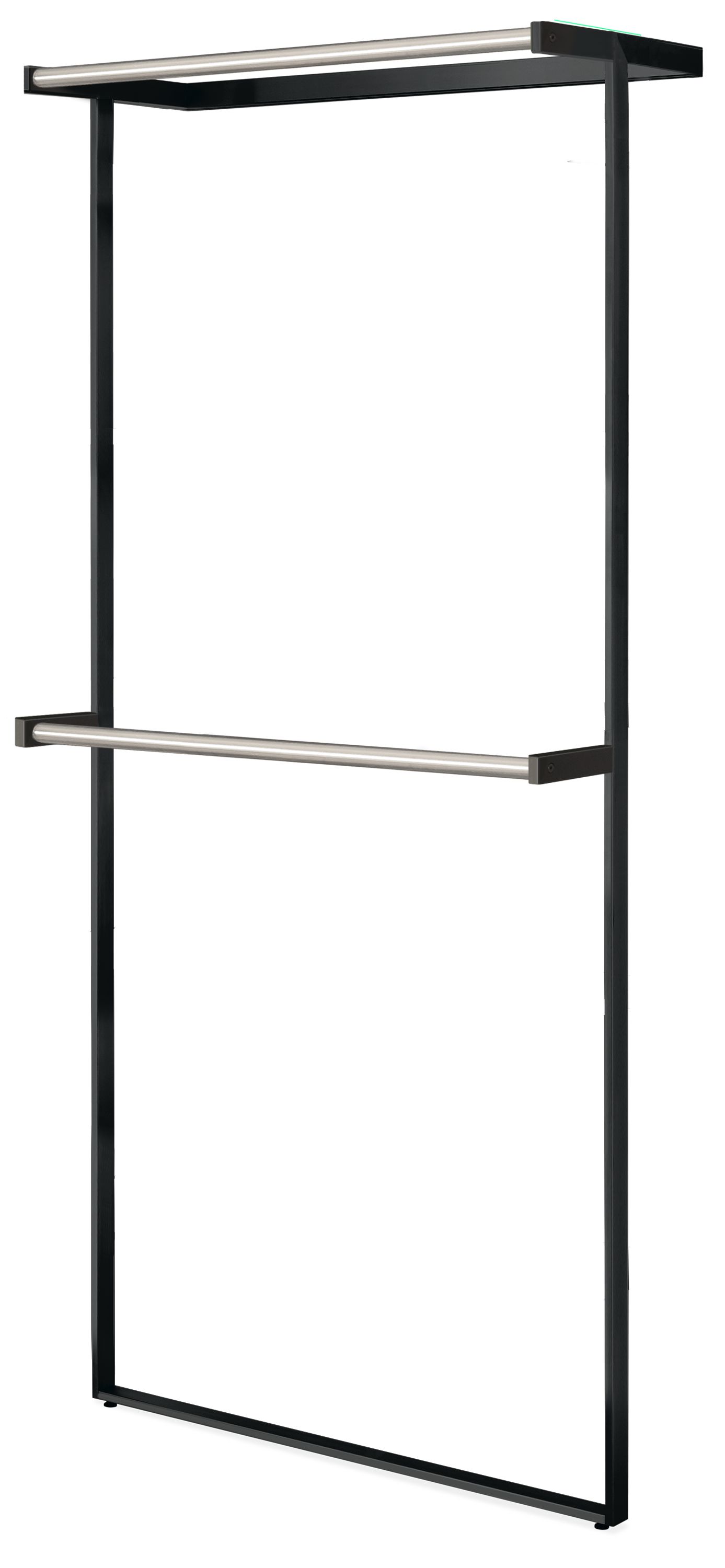 Beam 36w 16d 78h Top & Bottom Clothing Bar Unit