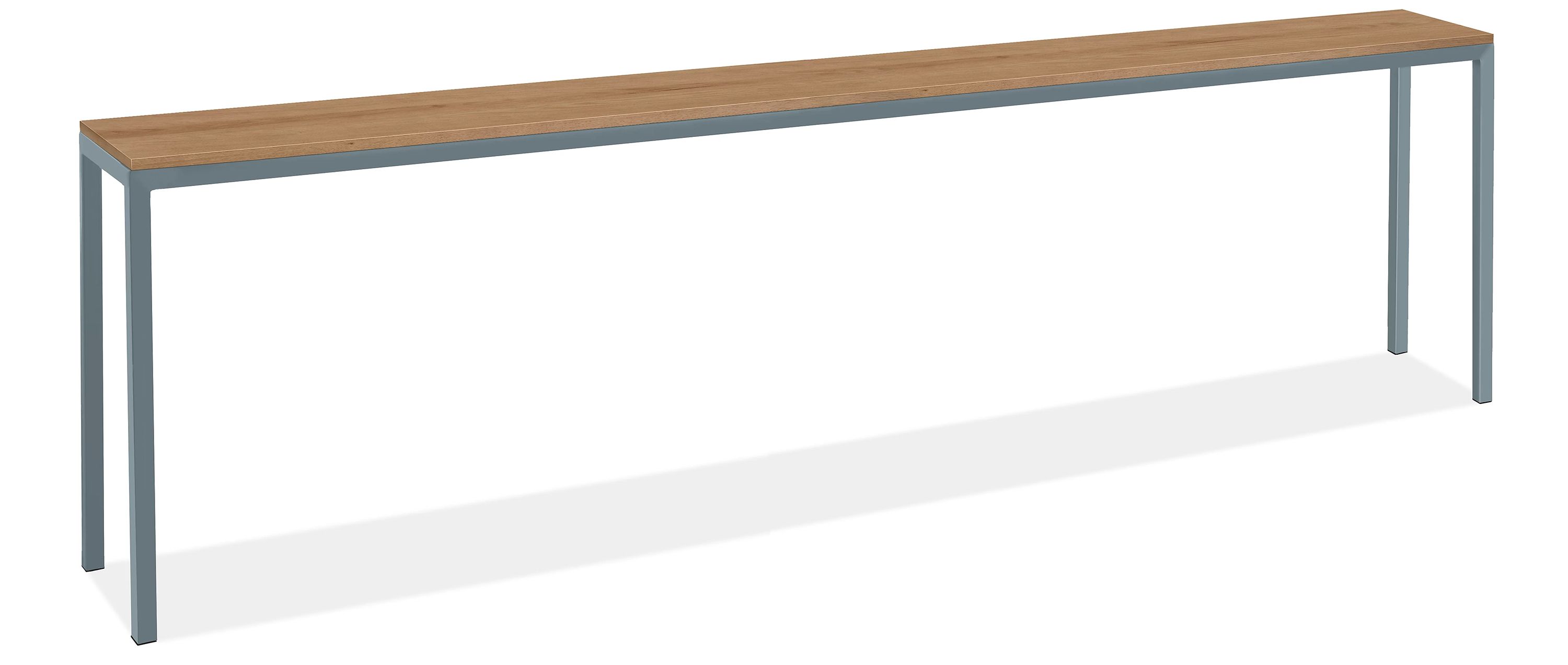 Parsons 108w 15d 42h Table with Rye Top & Cadet 2" Legs