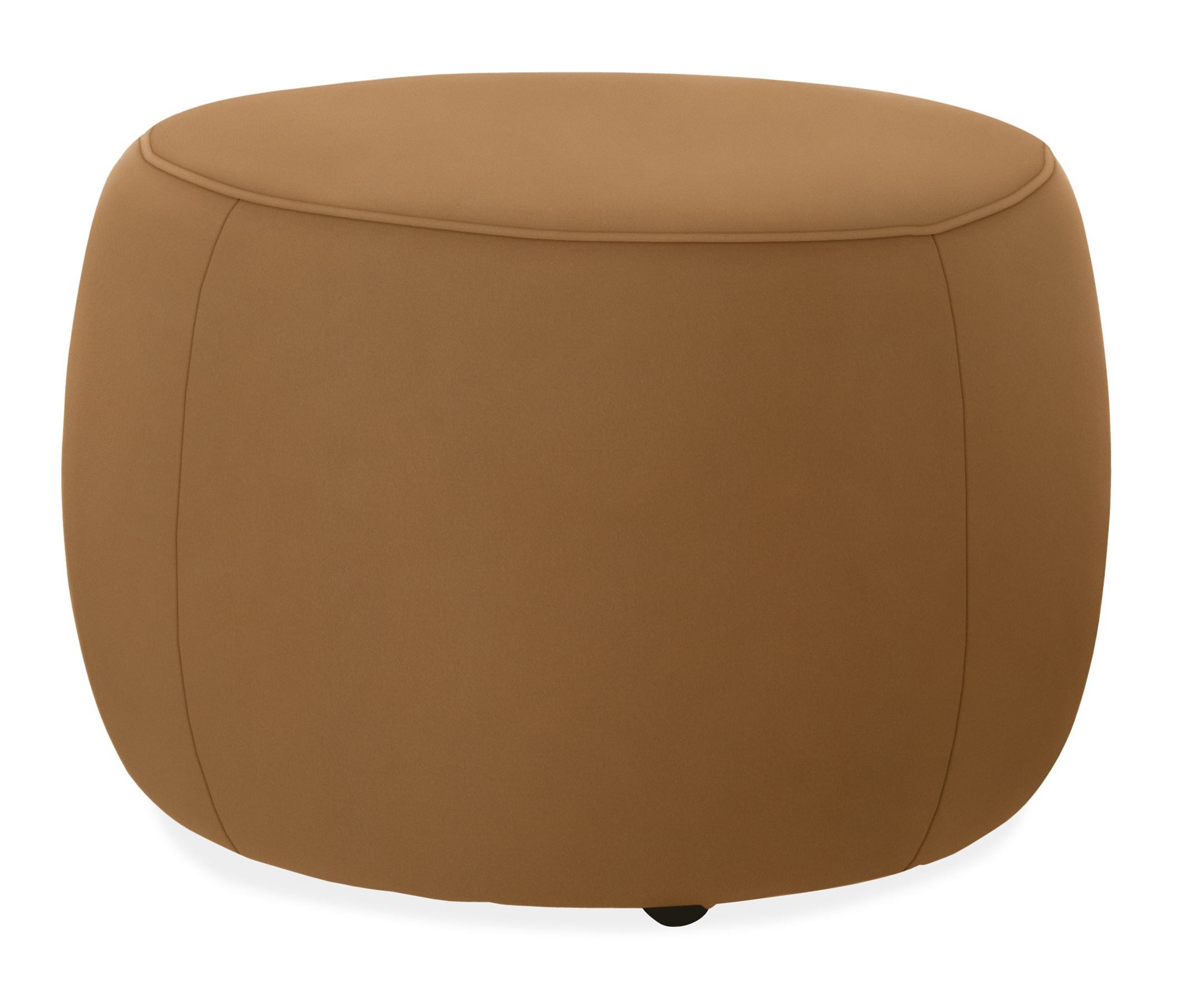 Lind 20 diam 16h Ottoman in Banks Camel