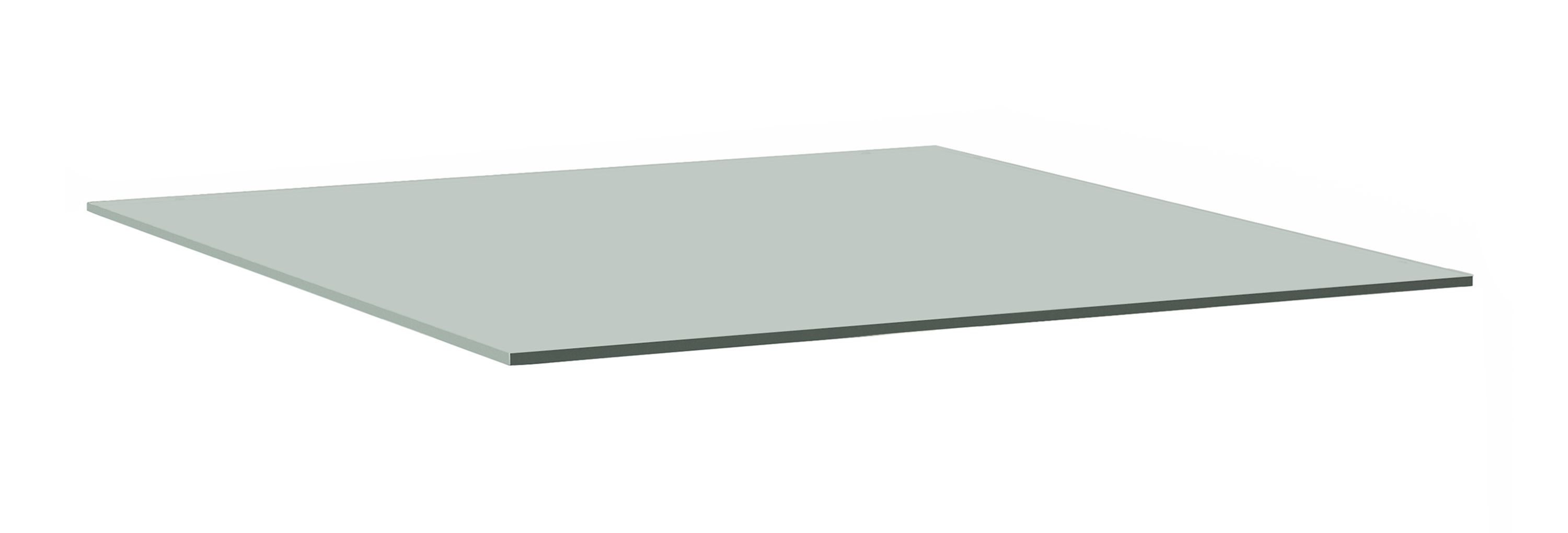 60w 60d Satin Etch Tempered Glass Top