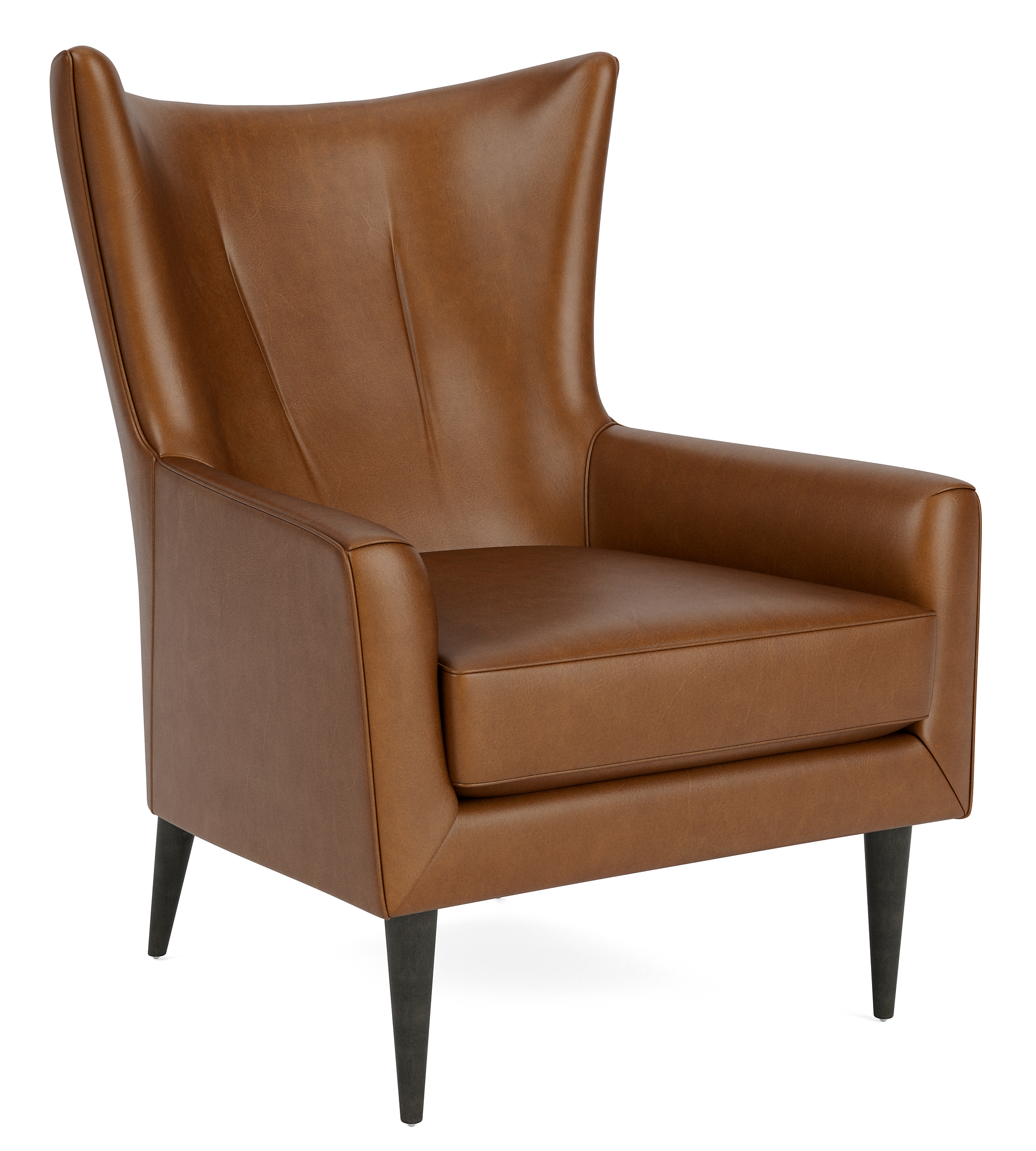 Bradford Chair in Vento Cognac Leather