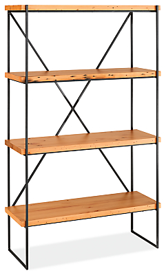 Etting 40w 15d 66h Reclaimed Wood Bookcase