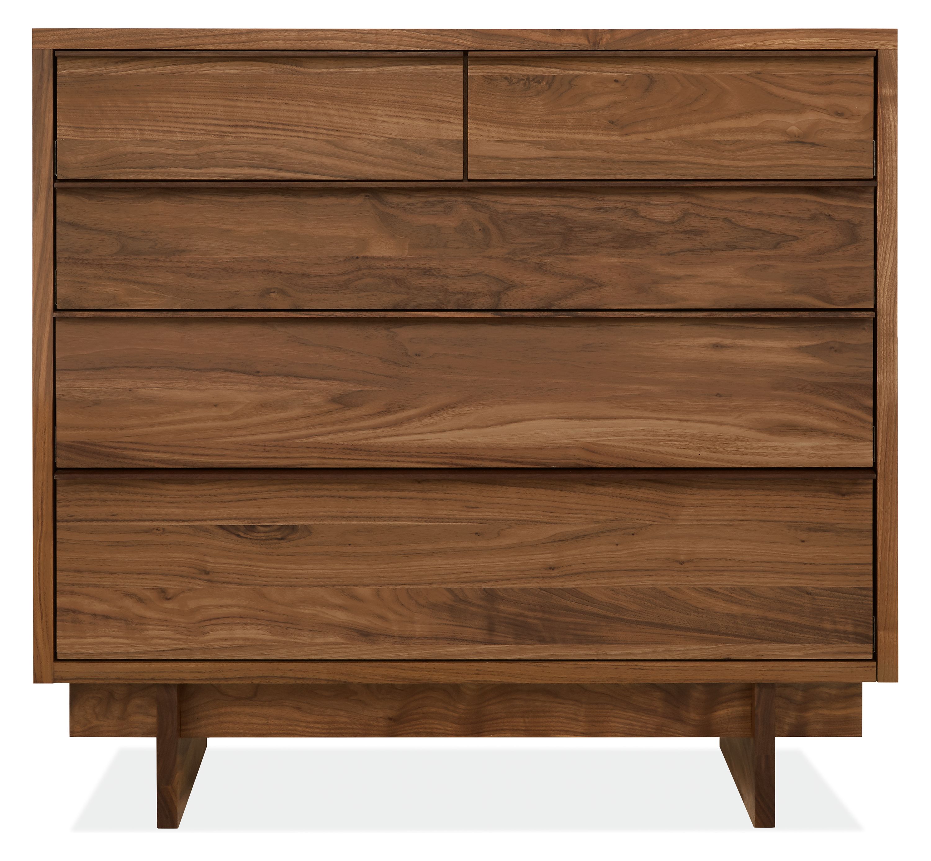 Anton 42w 20d 38h Five-Drawer Dresser