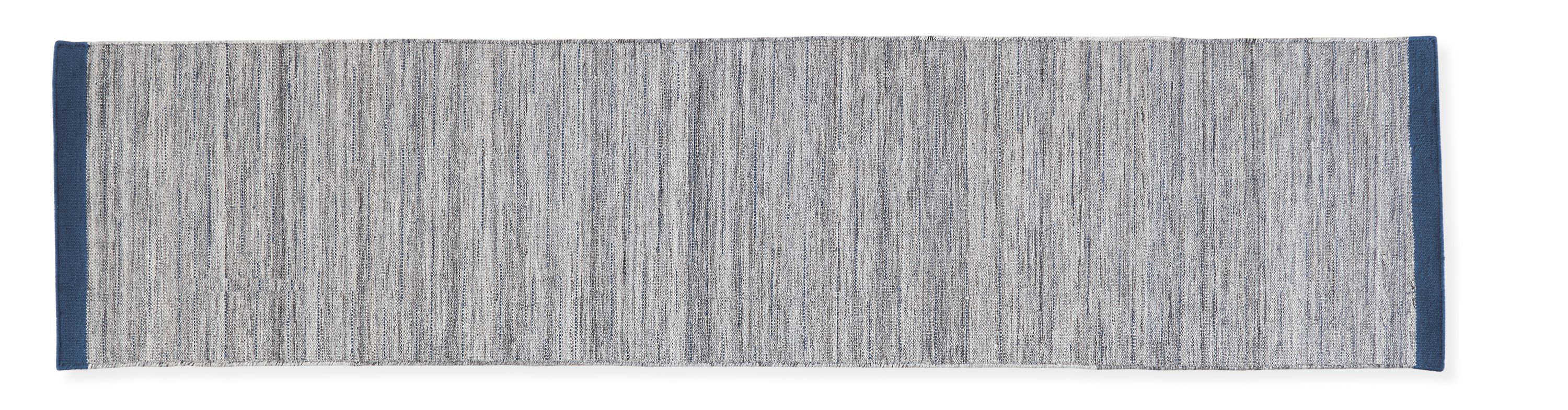 Genre 1'8"x5'6" Rug Runner in Blue