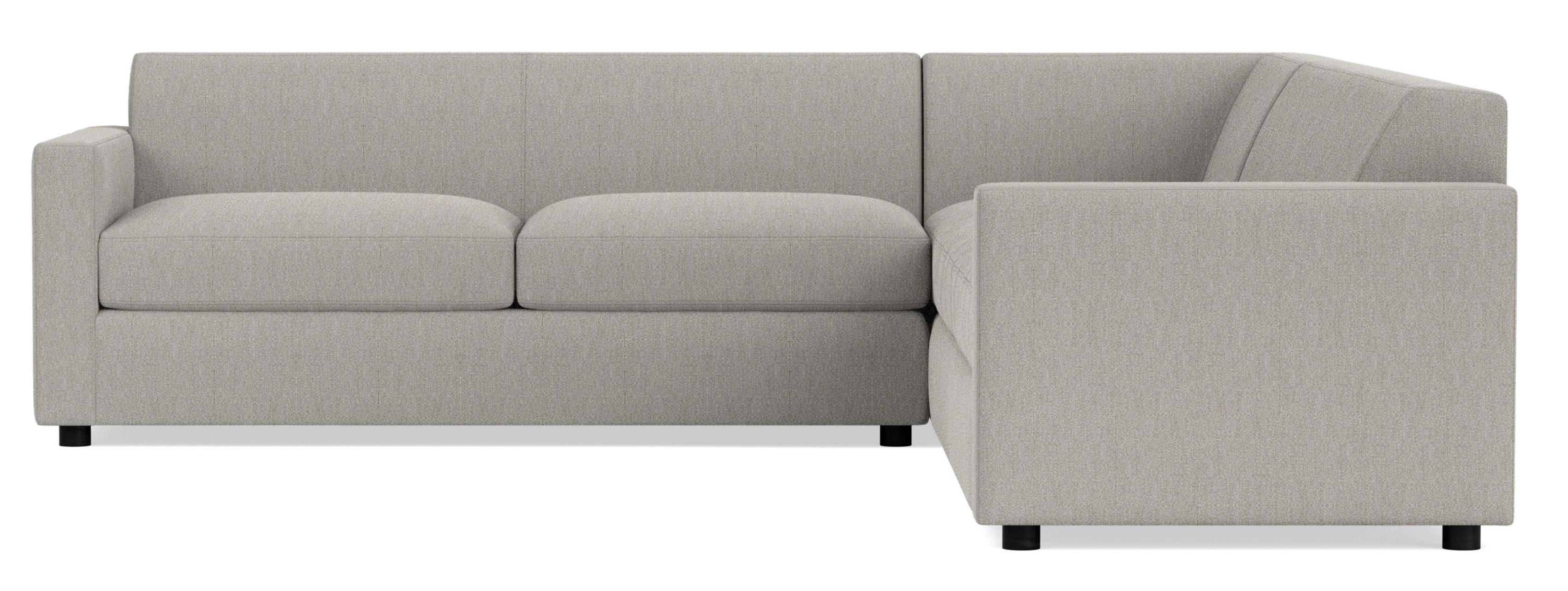Alex 106x106" Three-Piece Sectional in Boyer Grey