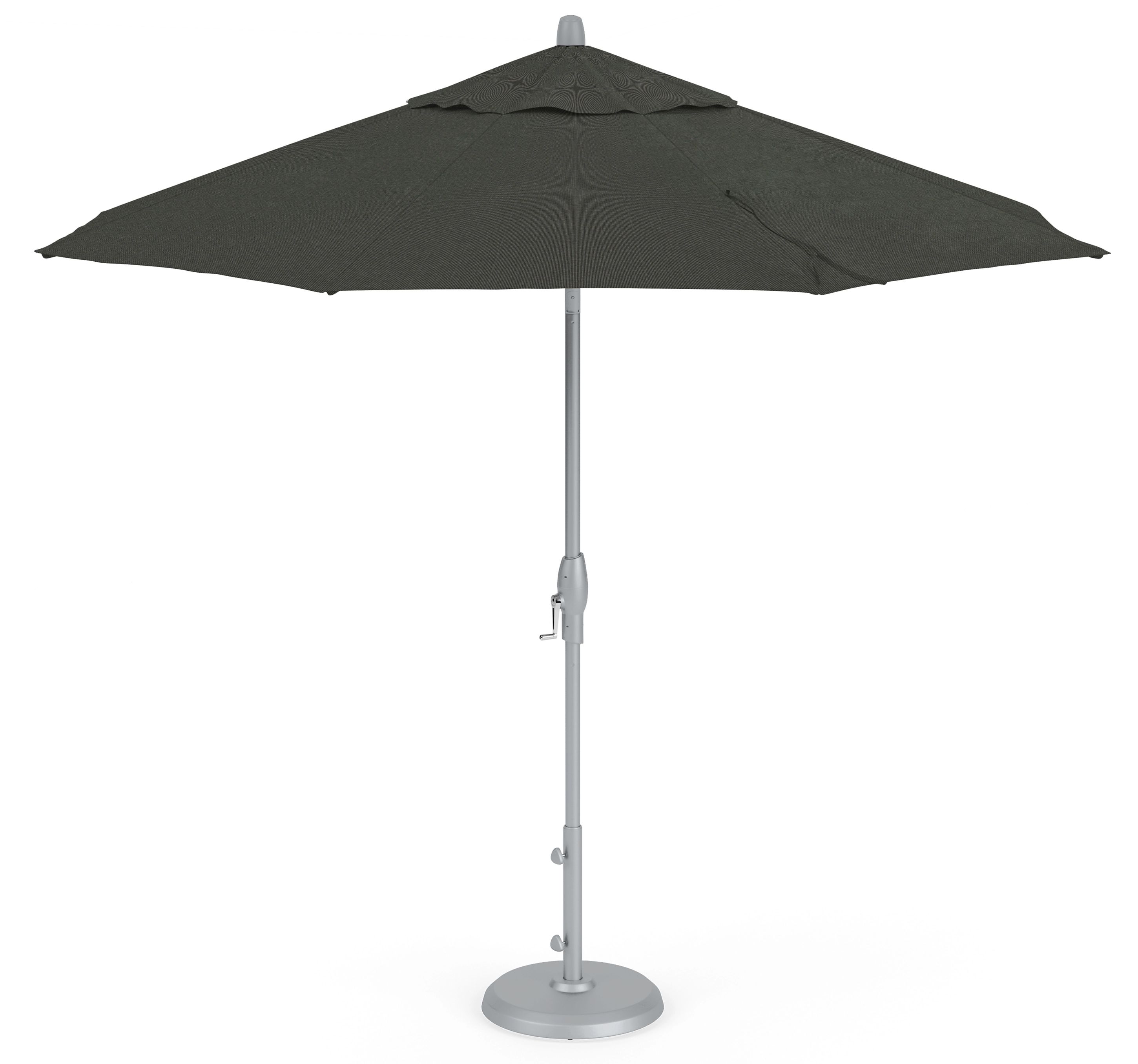 Oahu 9' and 11' Patio Umbrellas with Silver Base