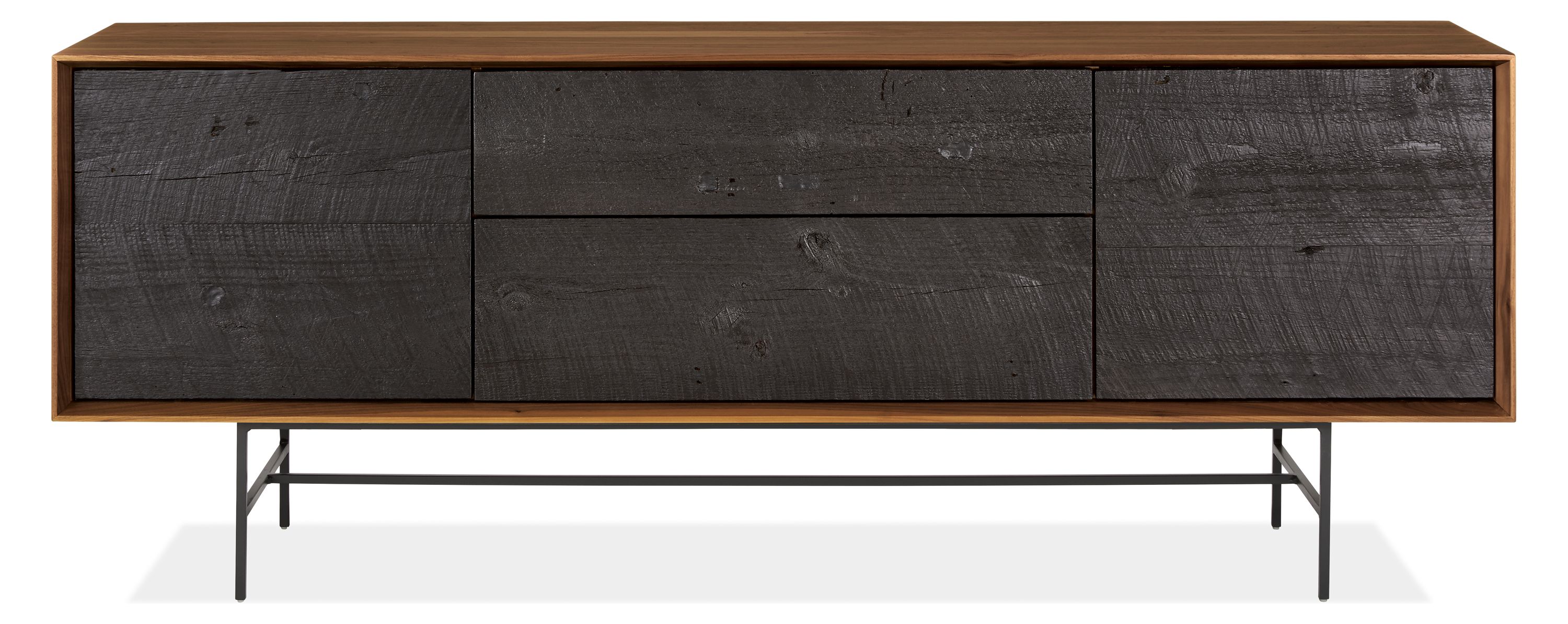 McKean 72w 20d 27h Reclaimed Wood Media Cabinet
