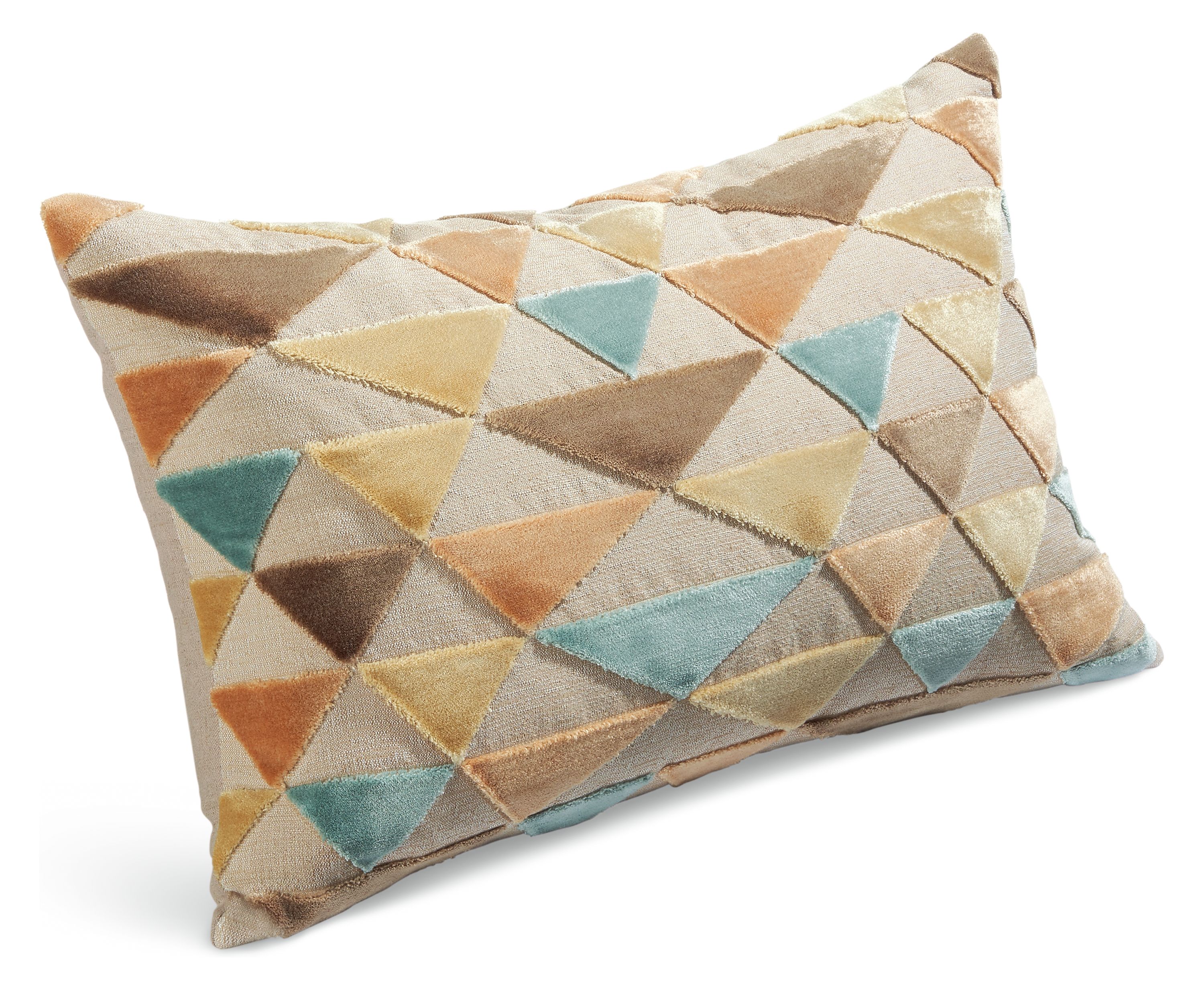 Pyramid 20w 13h Throw Pillow Cover in Camel