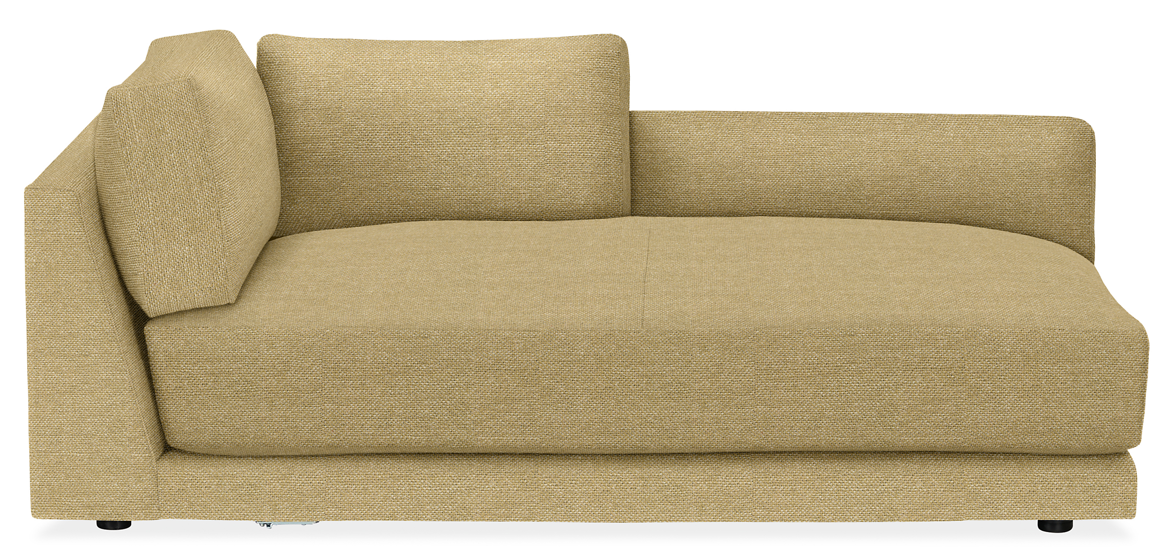 Clemens 37" Right-Arm Chaise in Tatum Mustard