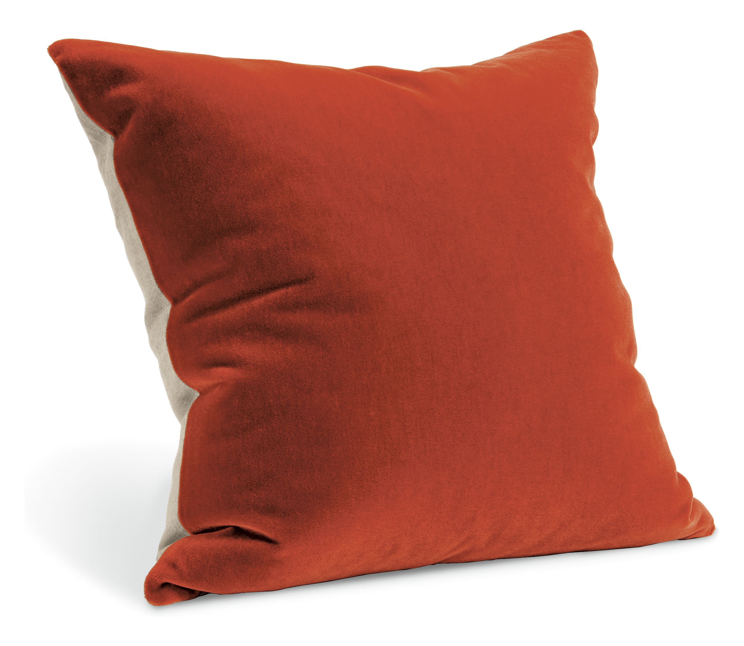 Mohair 24w 24h Throw Pillow in Curry