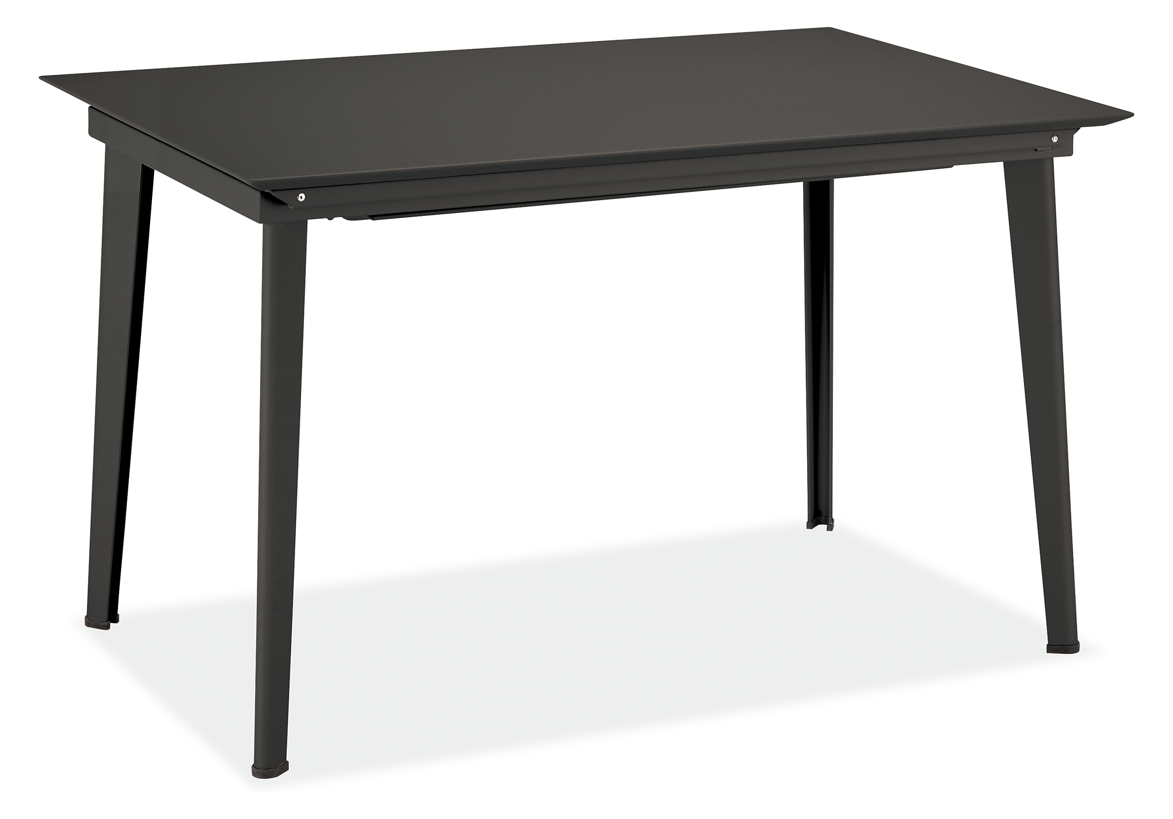 Bauer 47w 31d 29h Extension Table with One 20" Leaf in Graphite