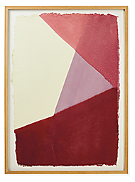 John Robshaw, Dip Dye #5, 2021, Rose, Limited Edition Framed