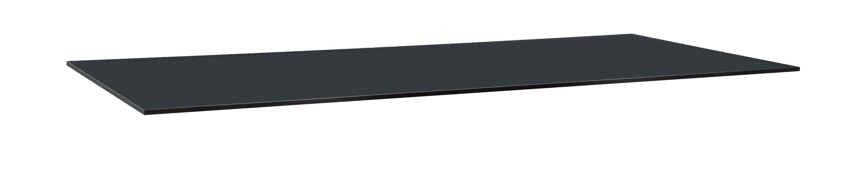 72w 39d Smoke Tempered Glass Top