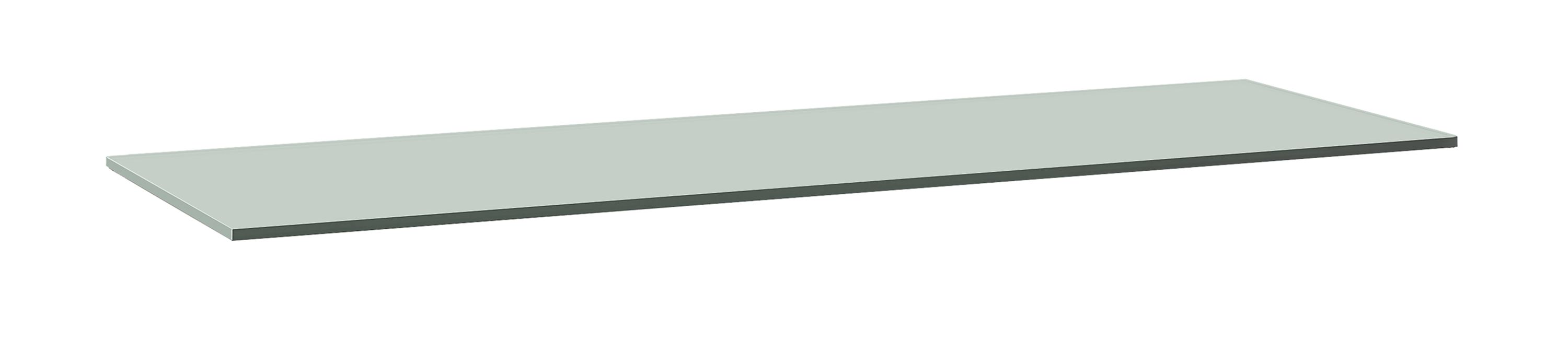 56w 20d Satin Etch Tempered Glass Top