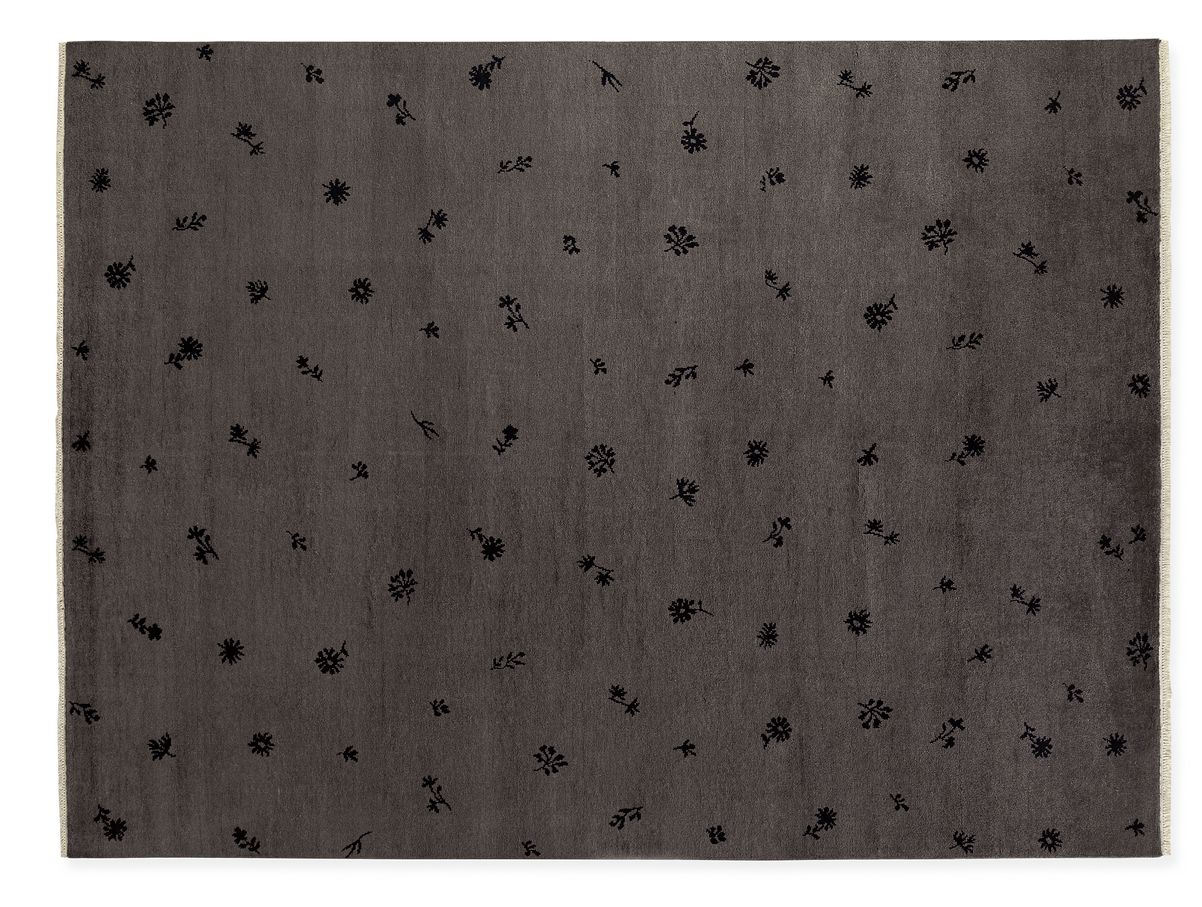 Tansy 9'x12' Rug in Charcoal/Black