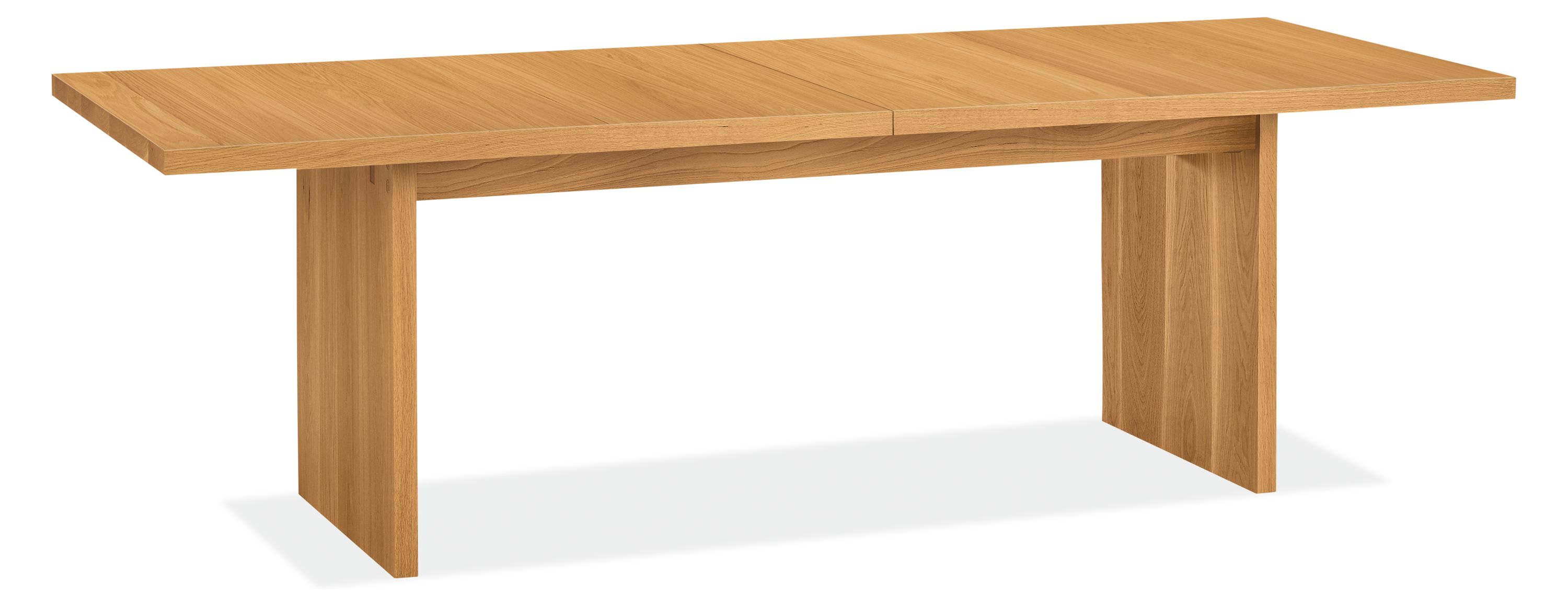 Corbett 96w 36d 29h Extension Table in White Oak