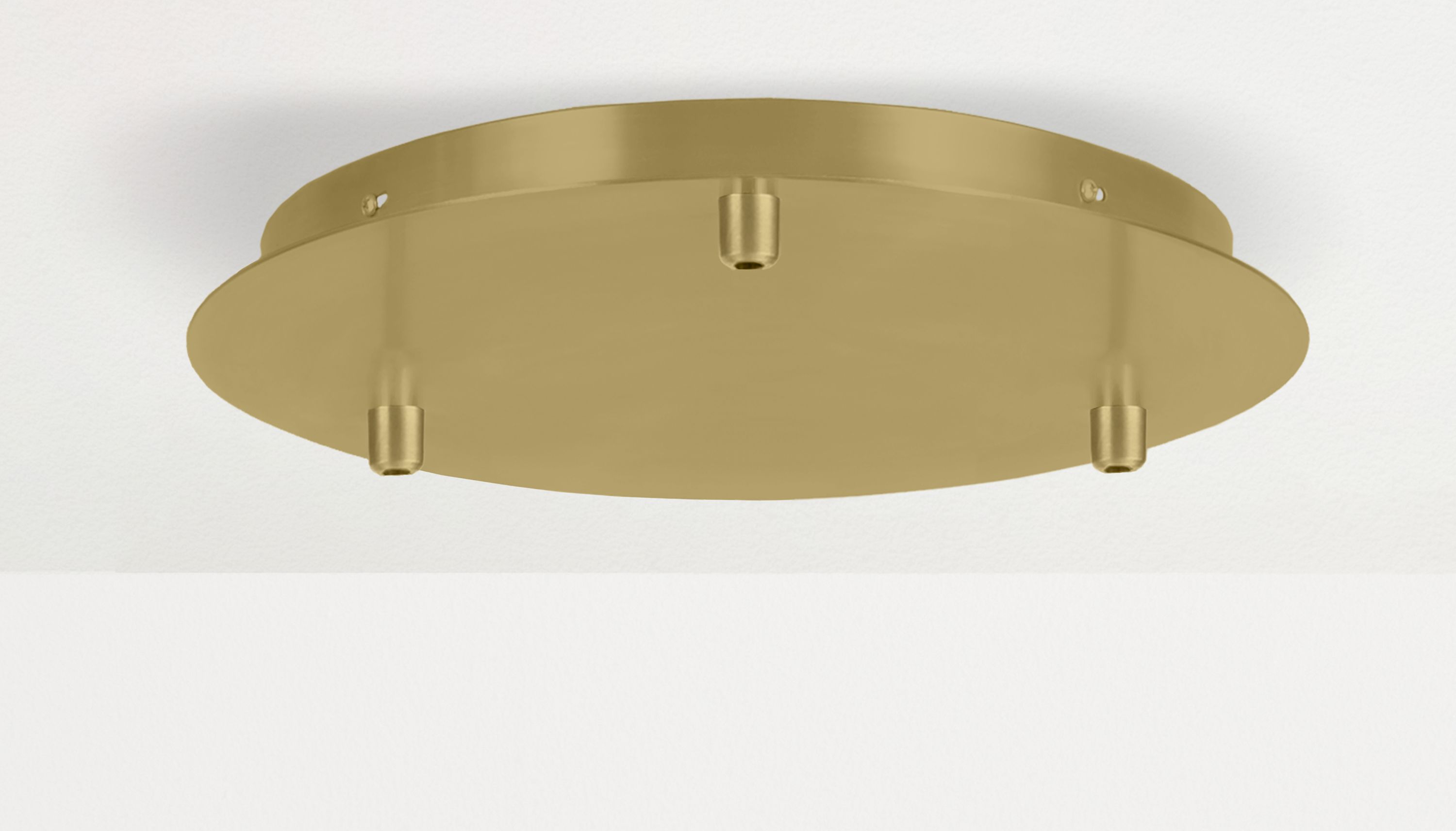 Canopy Group of Three Round Ceiling Plate
