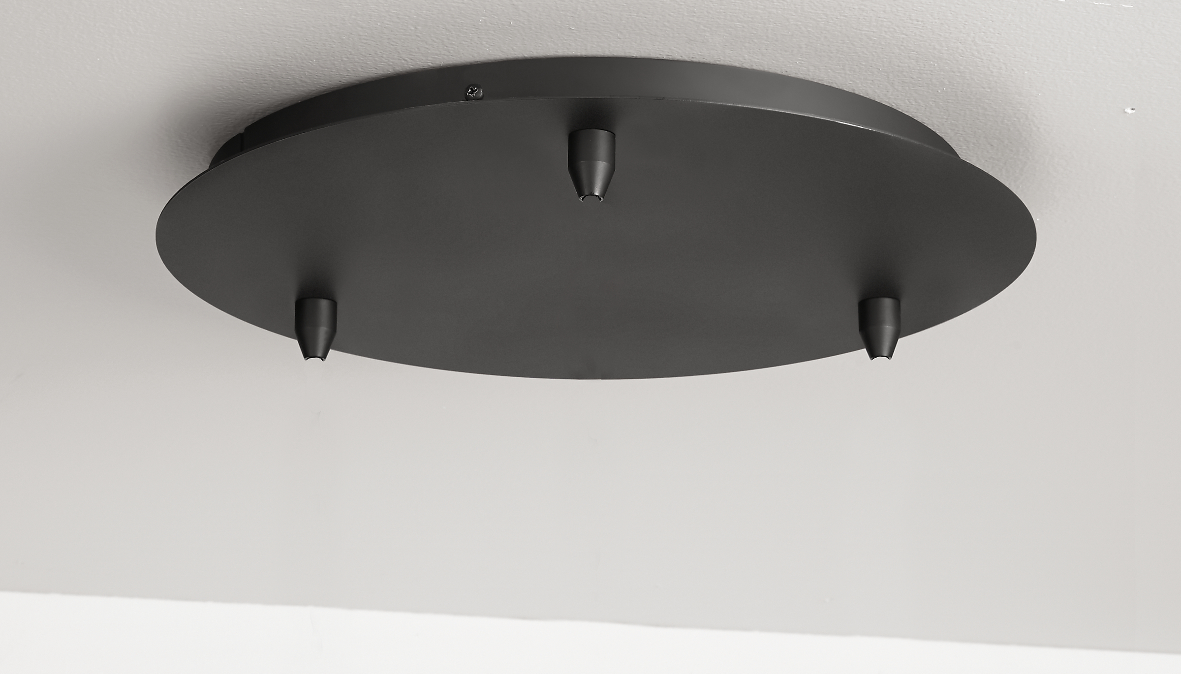 Canopy Group of Three Round Ceiling Plate