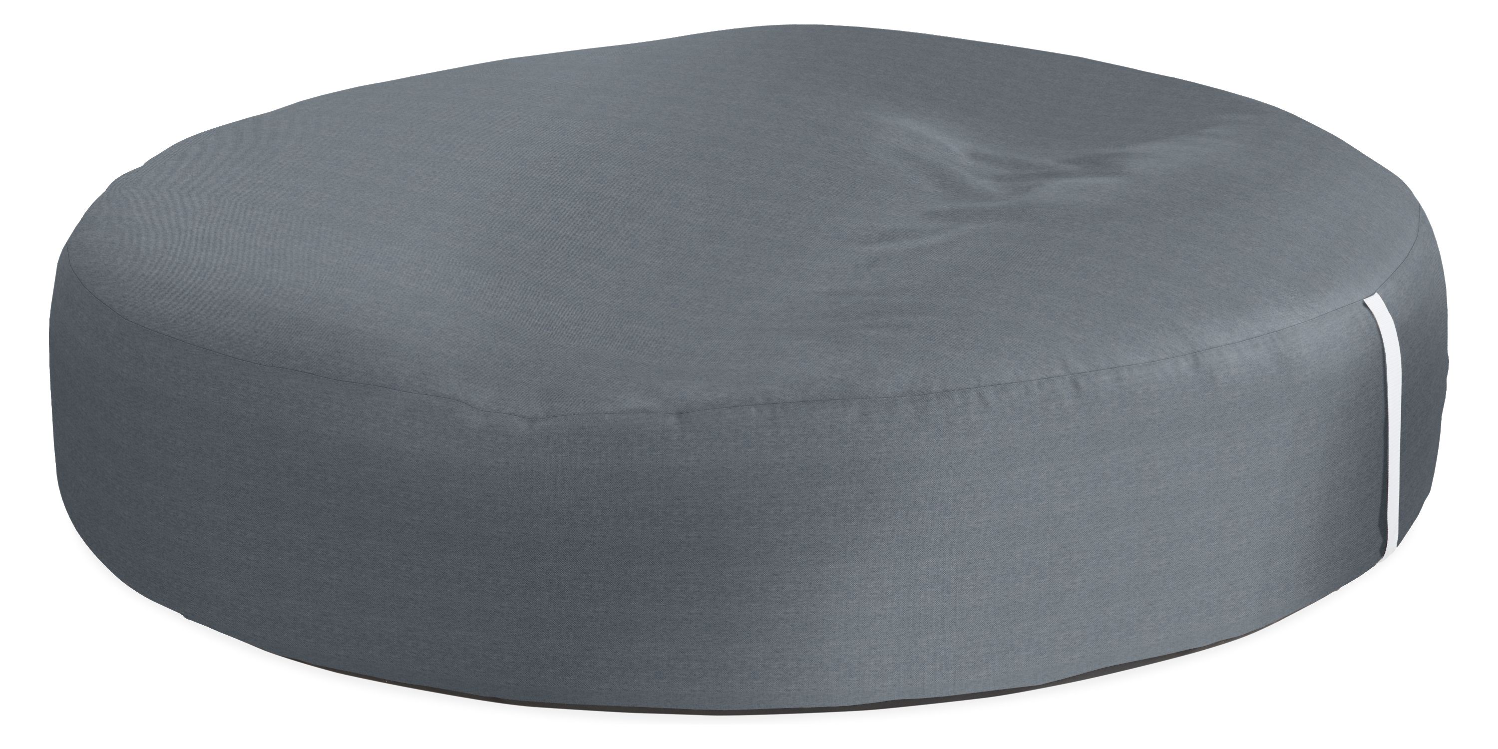 Yamba 72" Round Bean Bag in Mist Navy