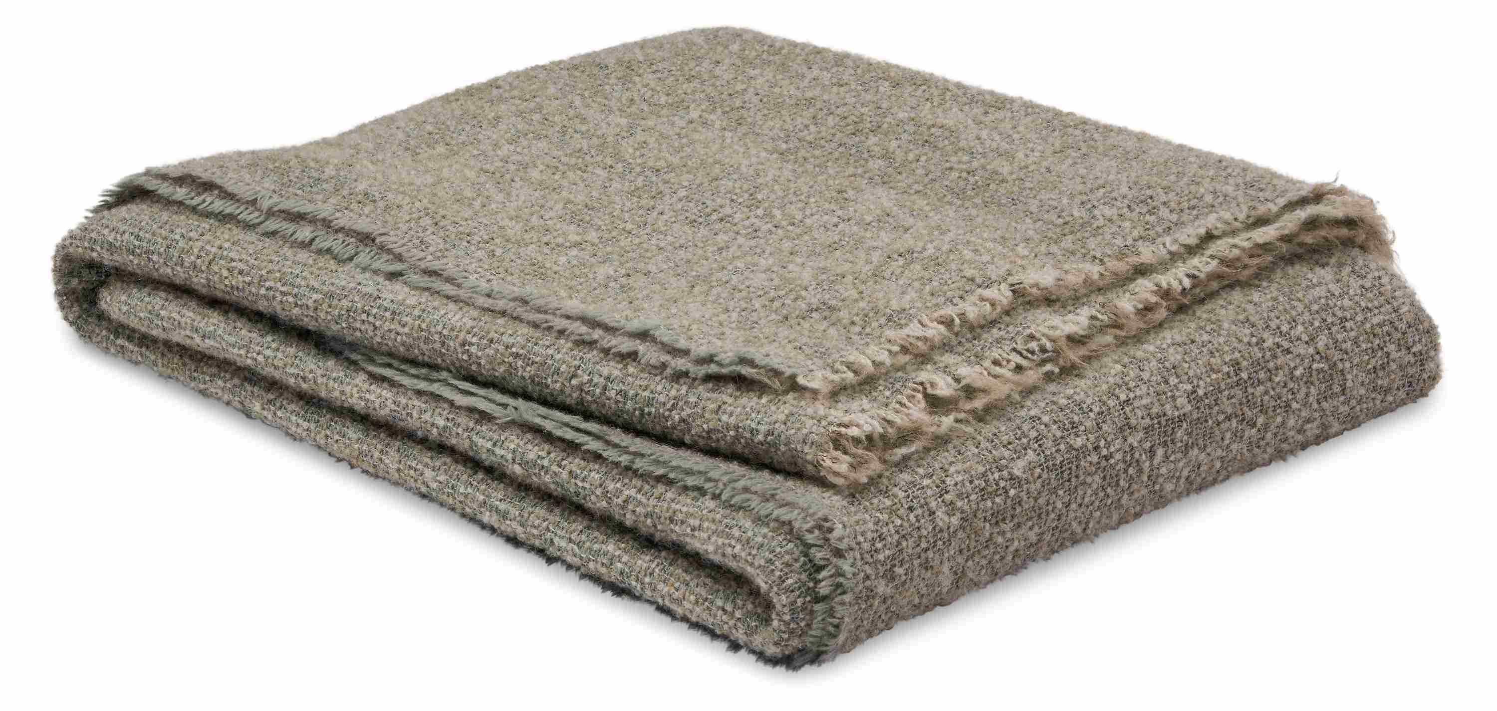 Wool Boucle Throws