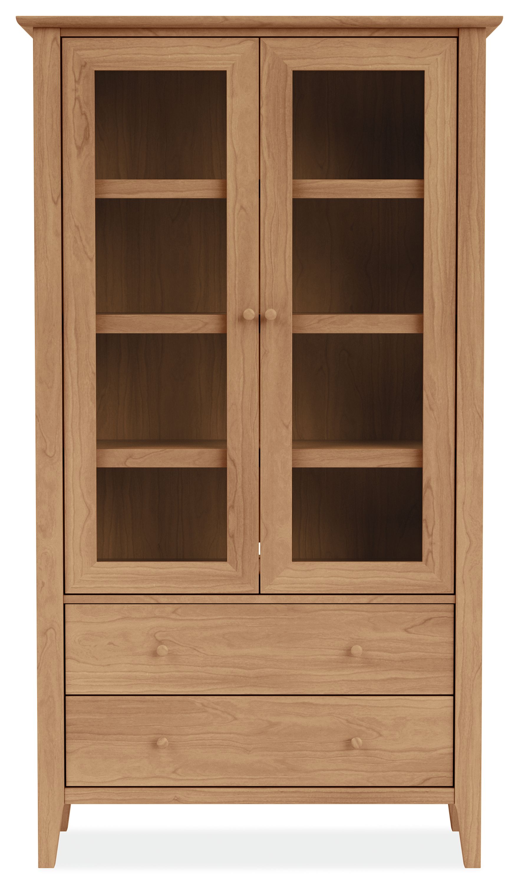Danbury 45w 18d 80h Storage Cabinet with Glass Door