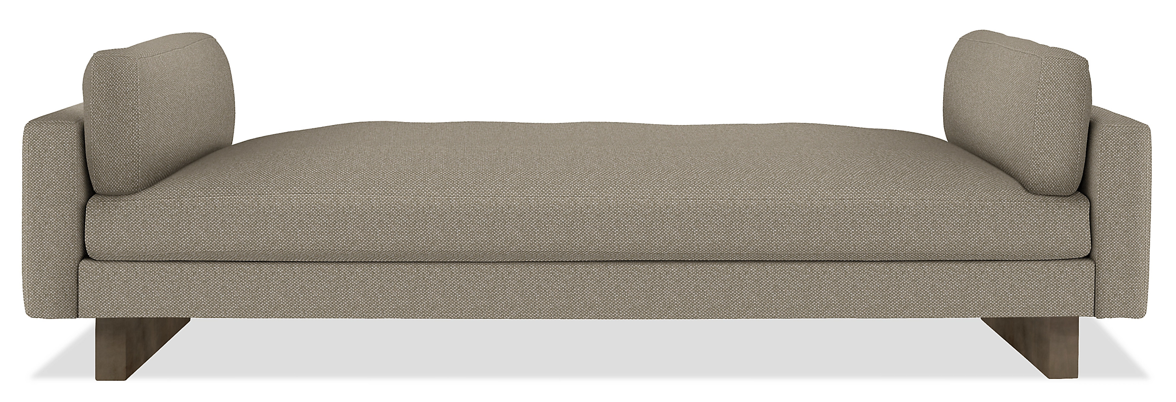 Pierson 89" Daybed in Arin Grey Fabric with Charcoal