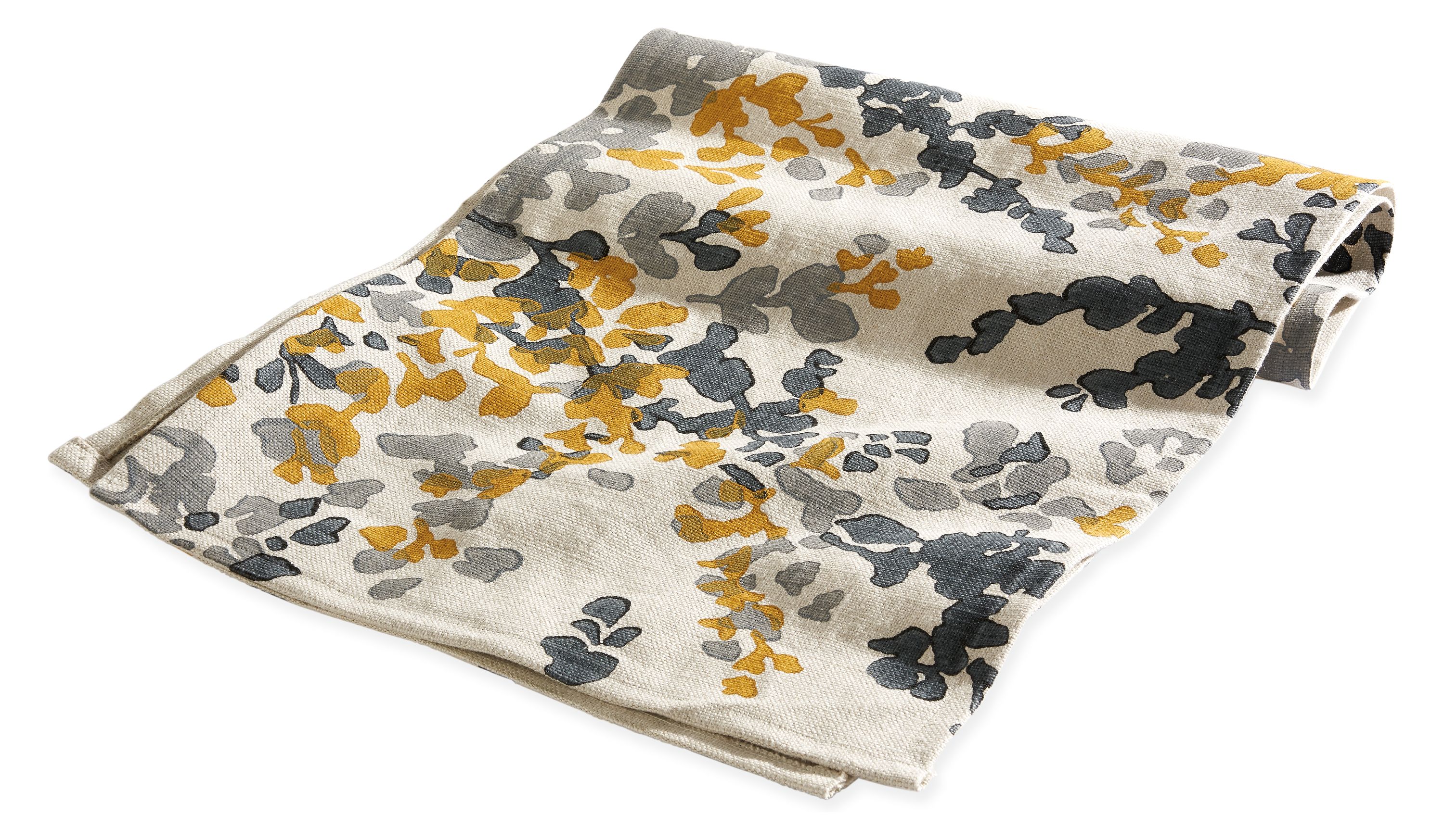 Fleur 54x15 Table Runner in Saffron