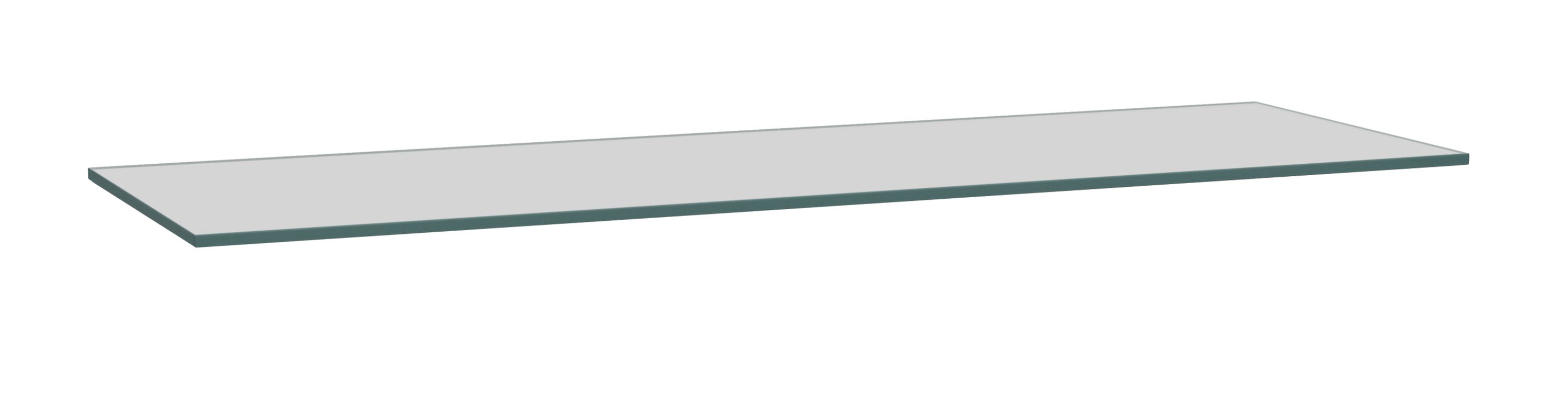 58w 28d Clear Tempered Glass Top