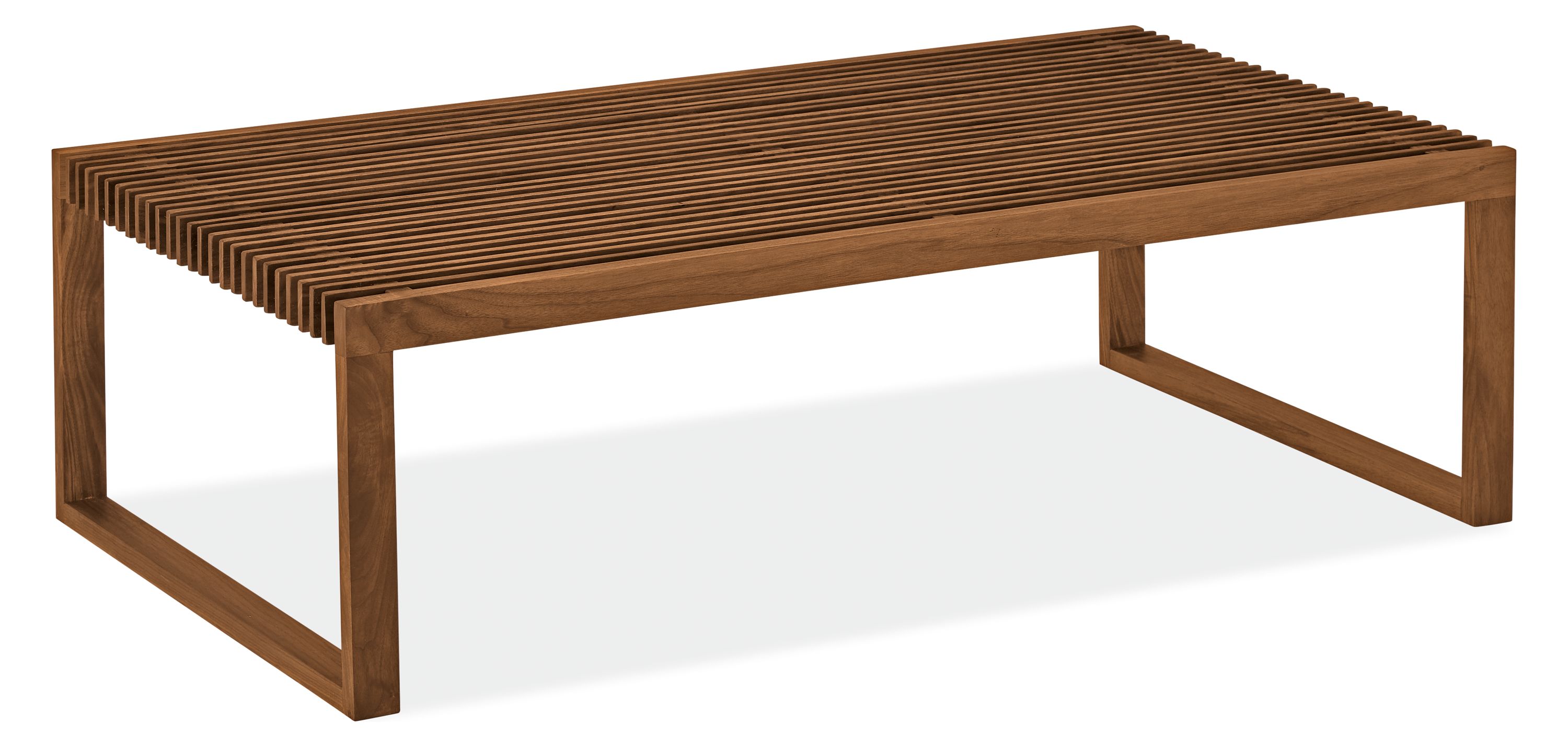 Ewing 54w 30d 16h Coffee Table in Walnut