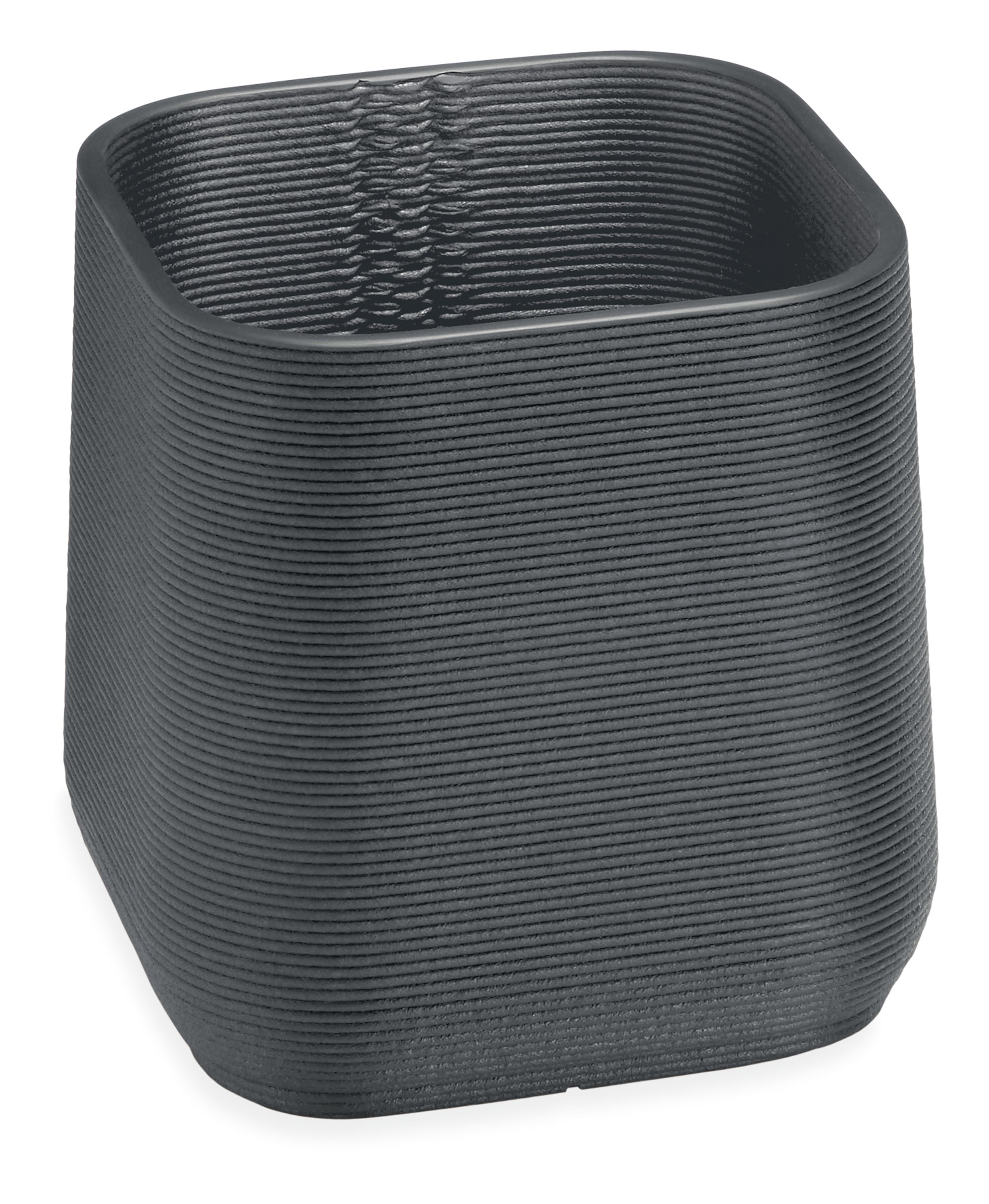 Ajax 14w 14d 14h Planter in Grey PETG Composite