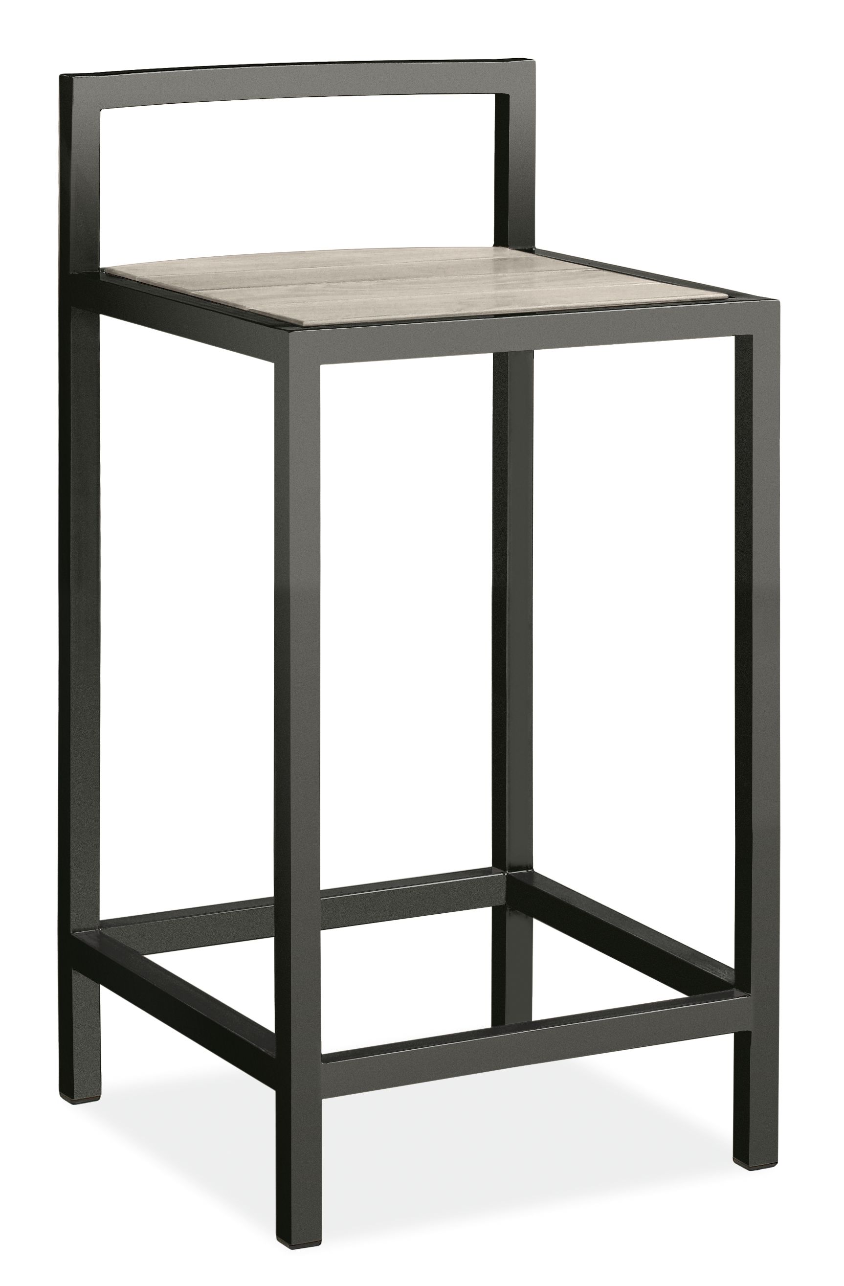 Montego Counter Stool in Thermally Modified Ash with Graphite