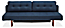 Deco 79" Armless Convertible Sleeper Sofa without Mattress Topper