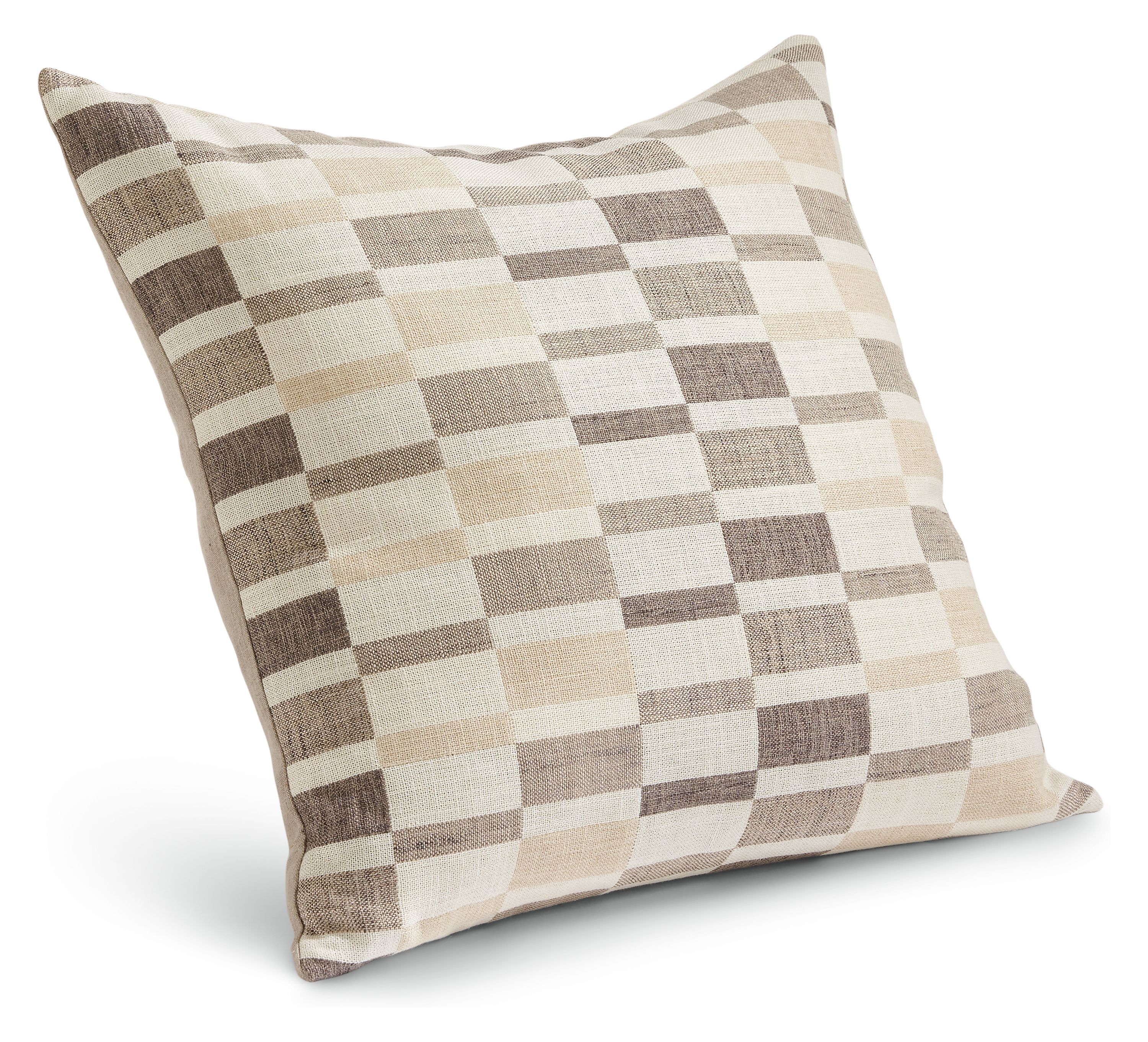 Zeller 20w 20h Throw Pillow in Beige