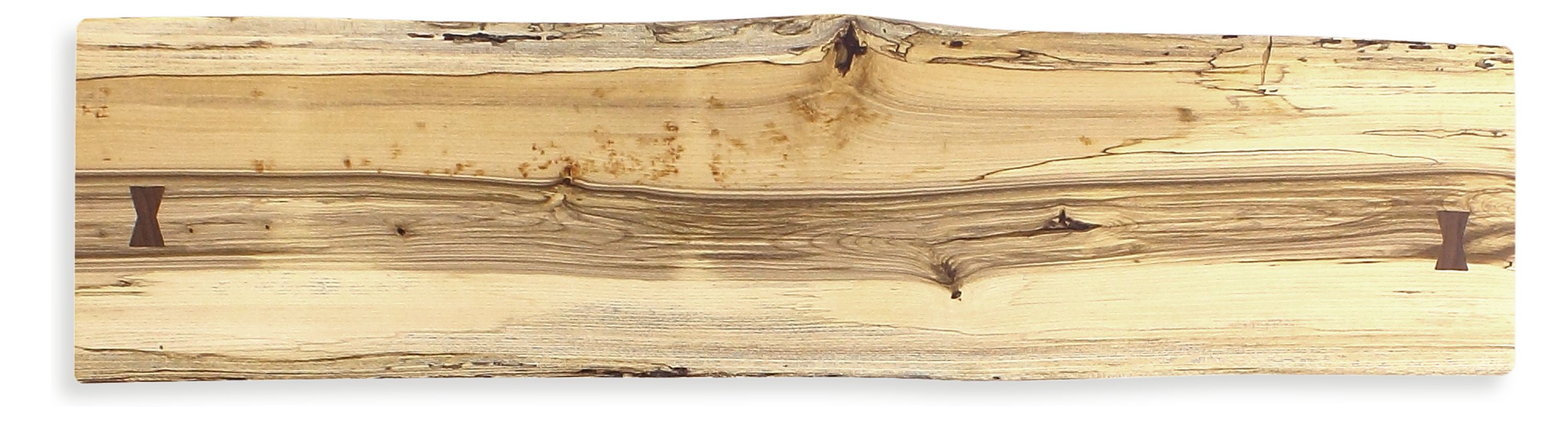 Chilton Bench in Spalted Sugarberry Modern Living Room Furniture