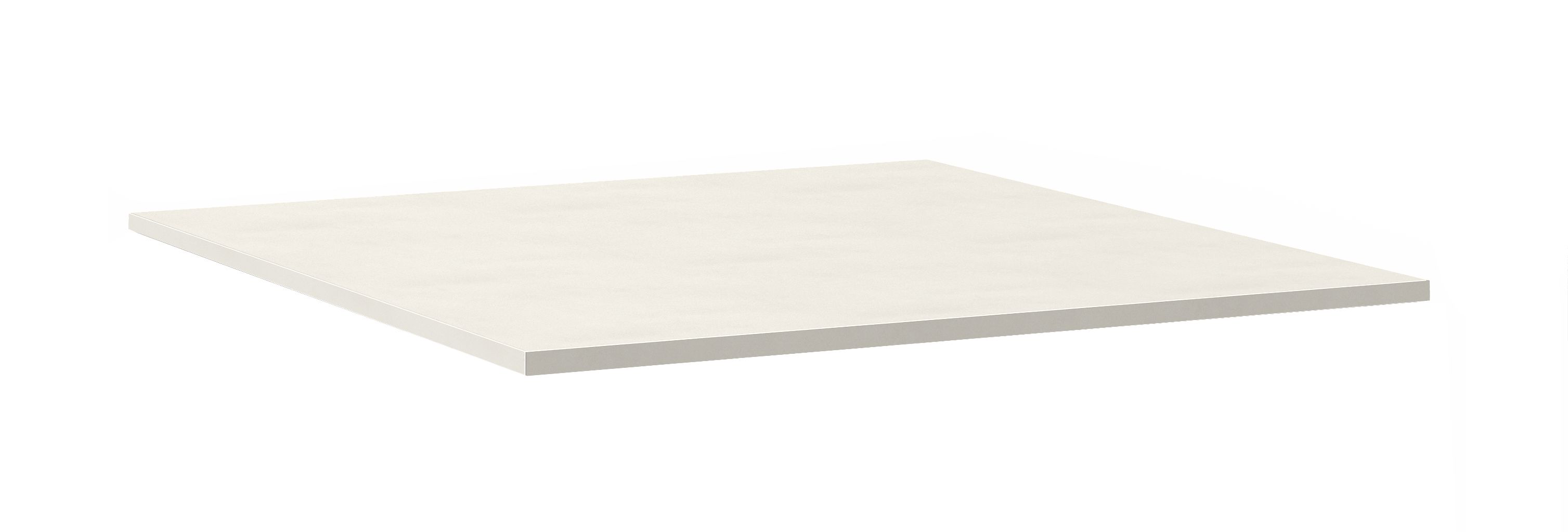 54w 54d Quartz Composite Top White