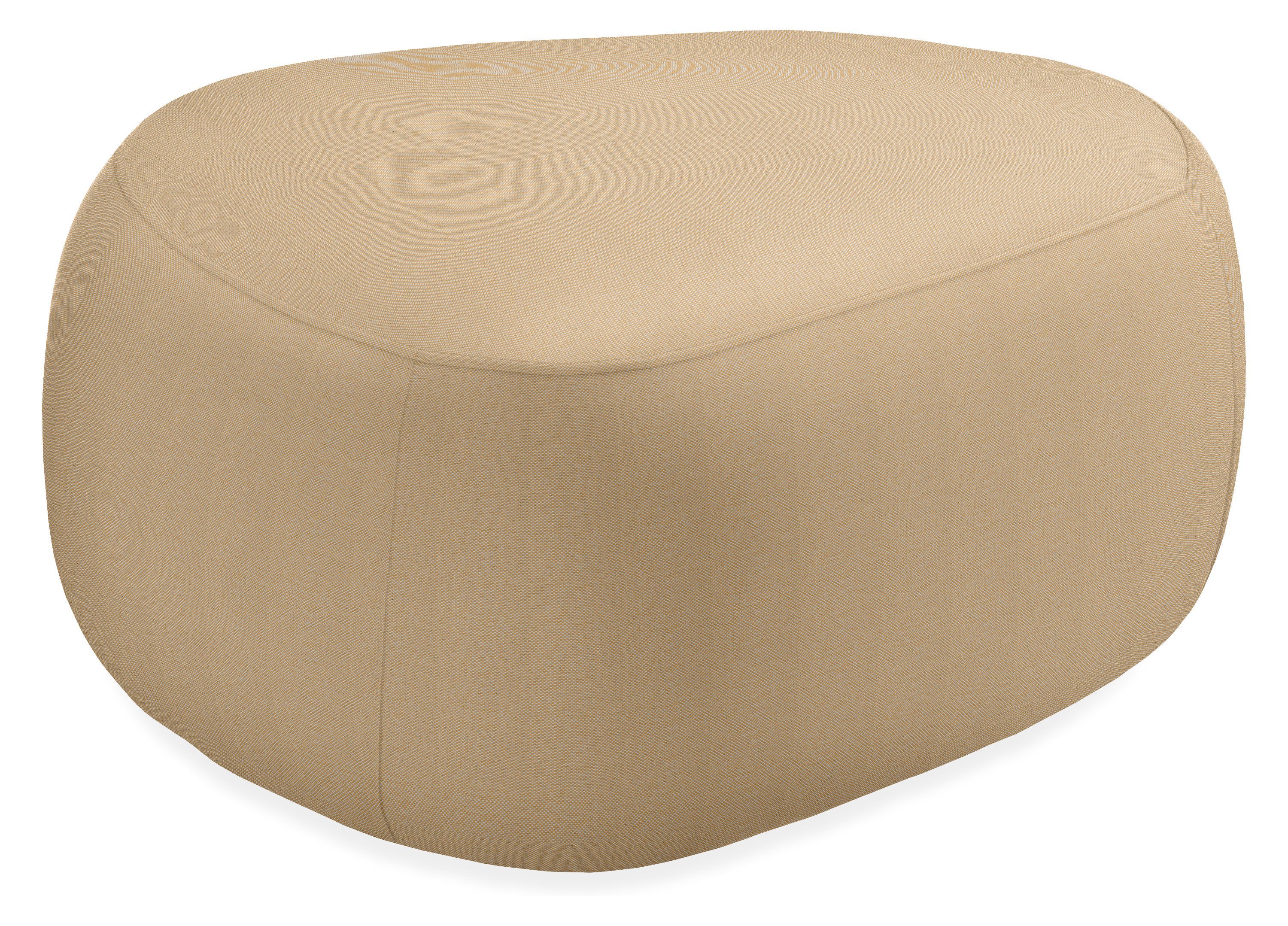 Stratford 32w 25d 15h Ottoman in Pelham Natural